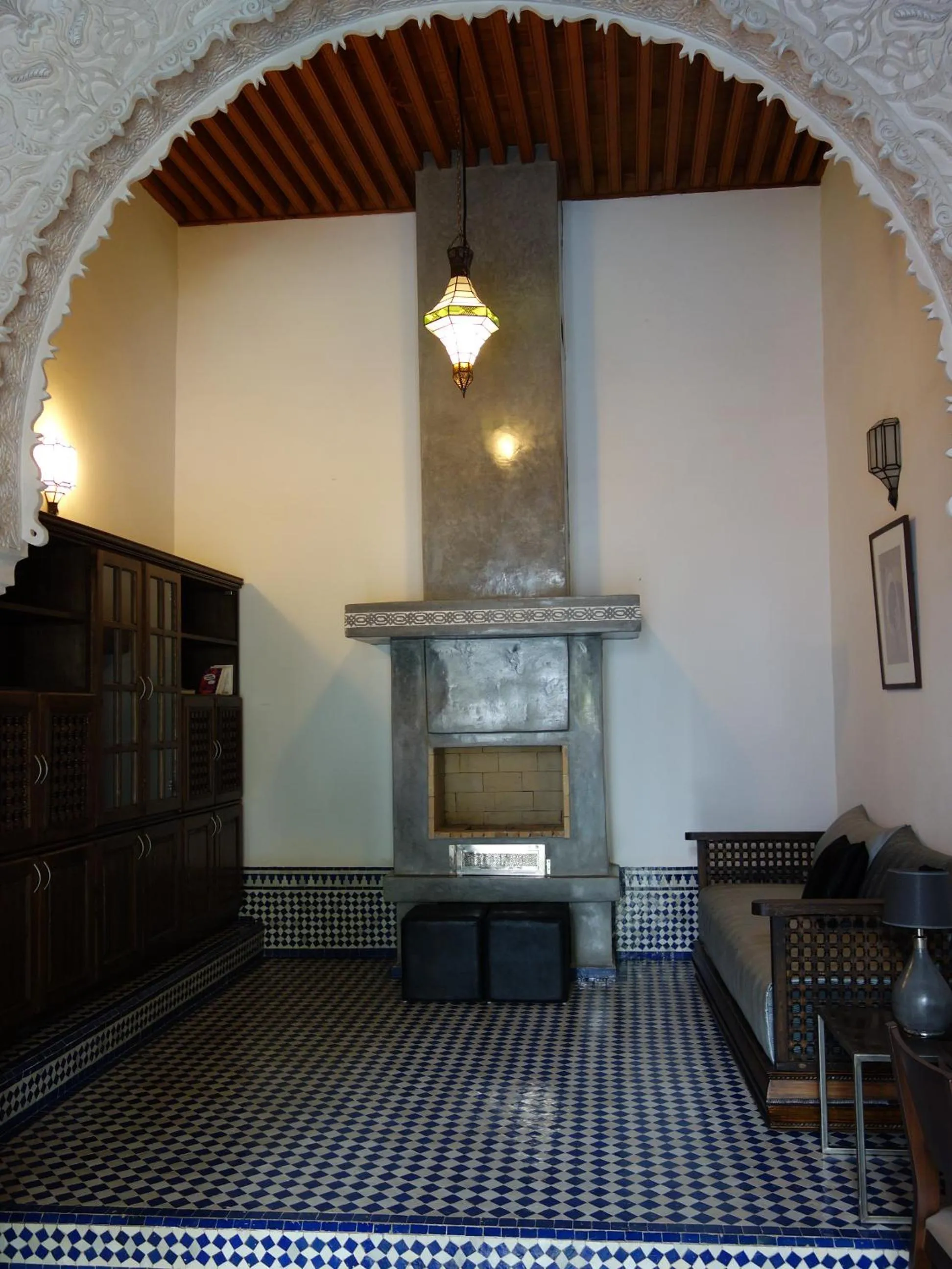 Living room in Riad Sabah