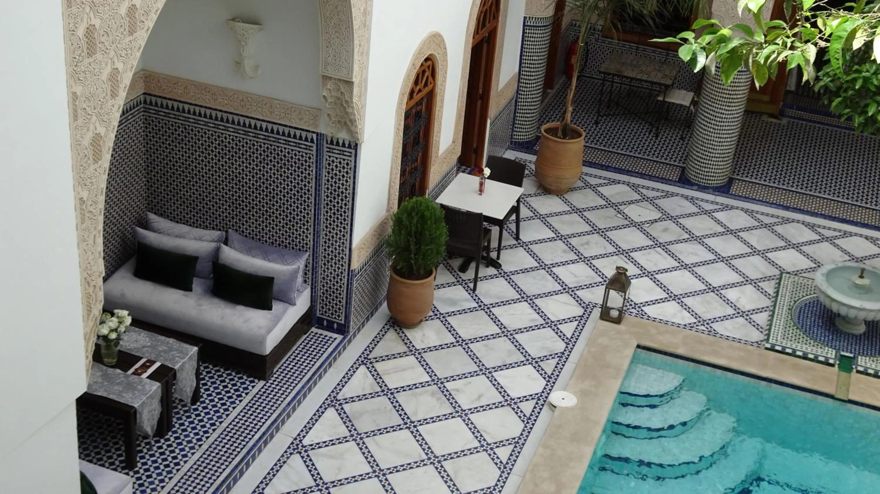 Patio in Riad Sabah
