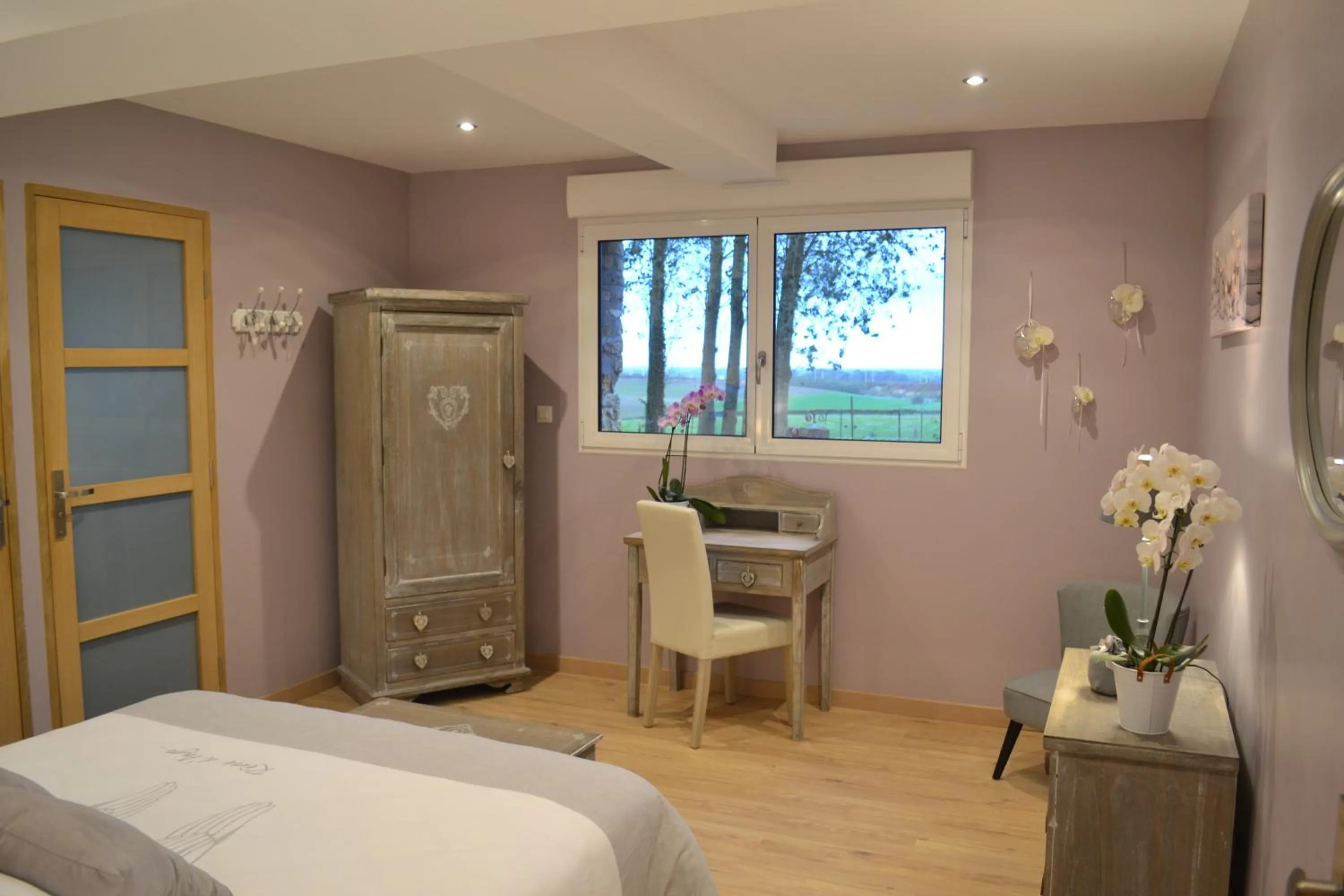 Bedroom, Bed in Ferme "les Flaquettes"