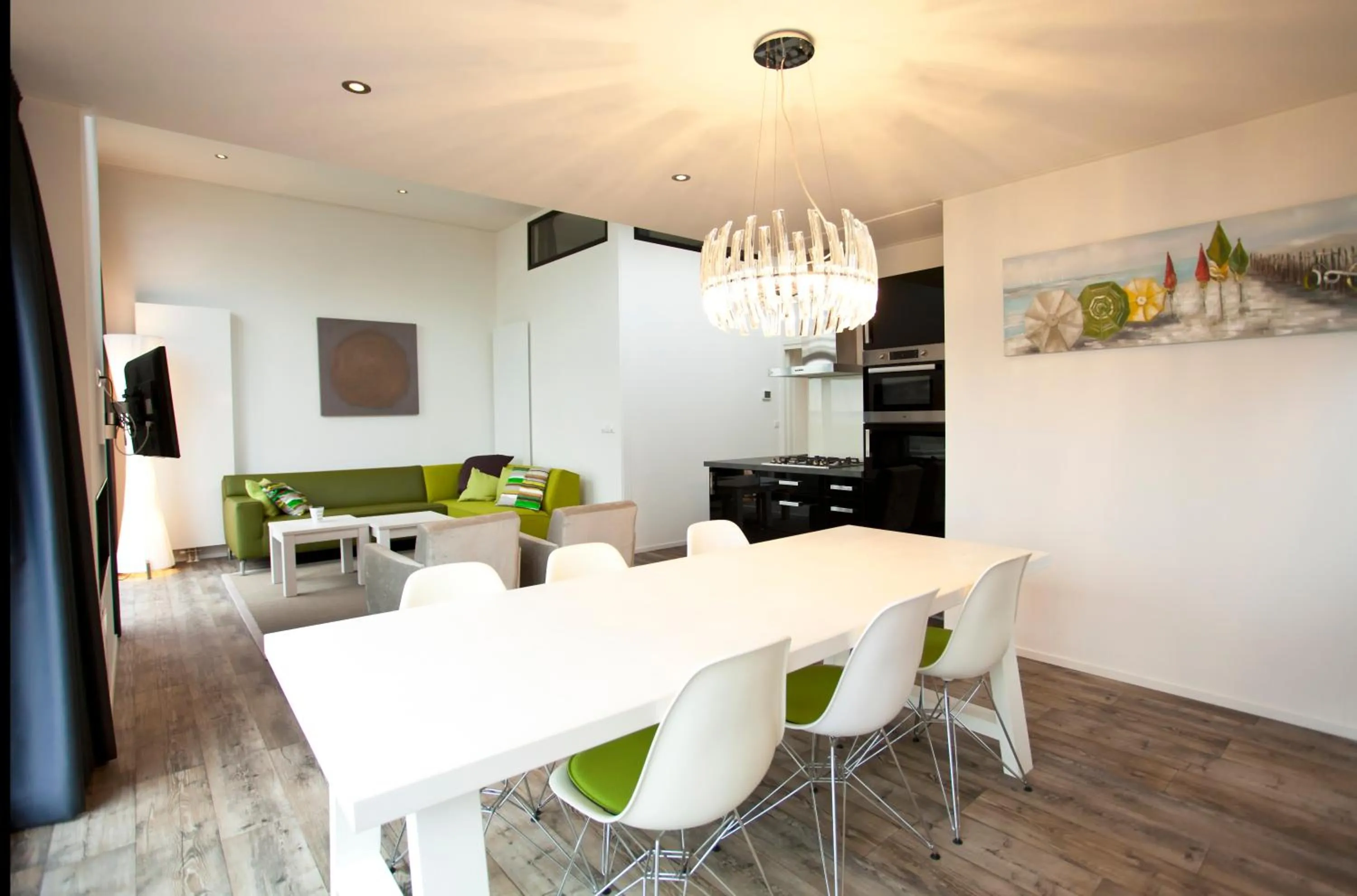 Living room in EuroParcs Molengroet