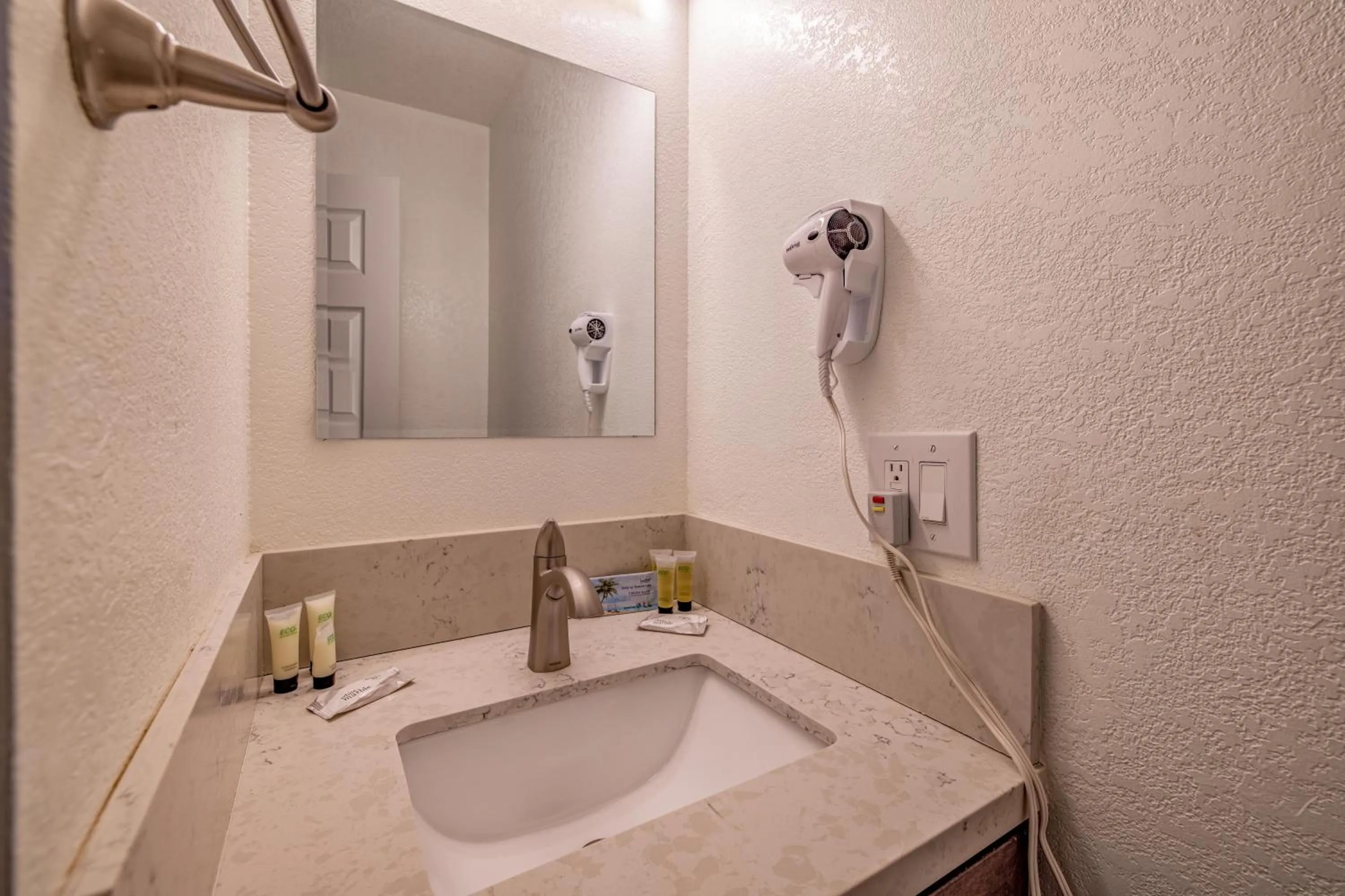 Bathroom in Big Bear Lakefront Lodge