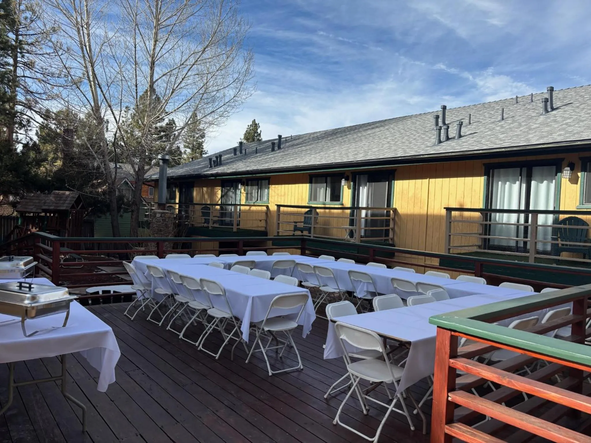 Property building in Big Bear Lakefront Lodge