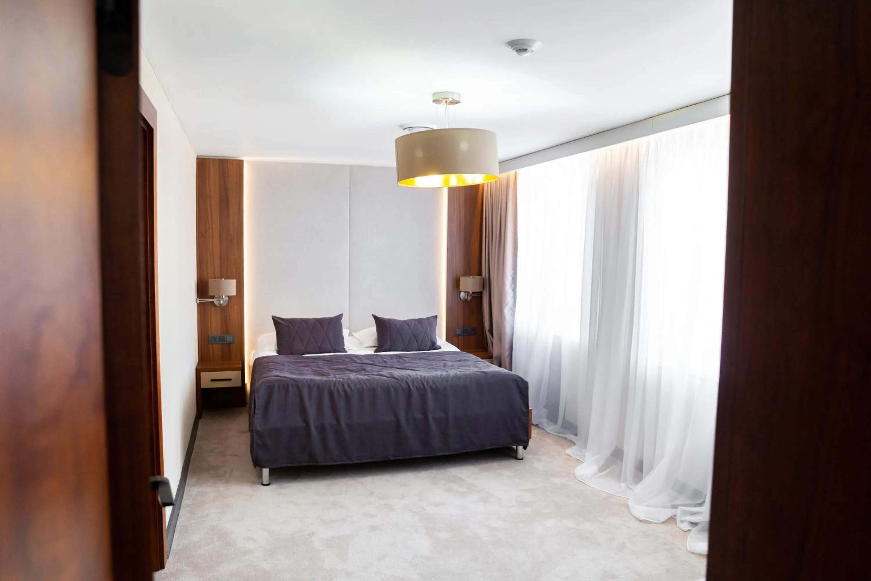 Bed in Hotel Сomplex Irtysh