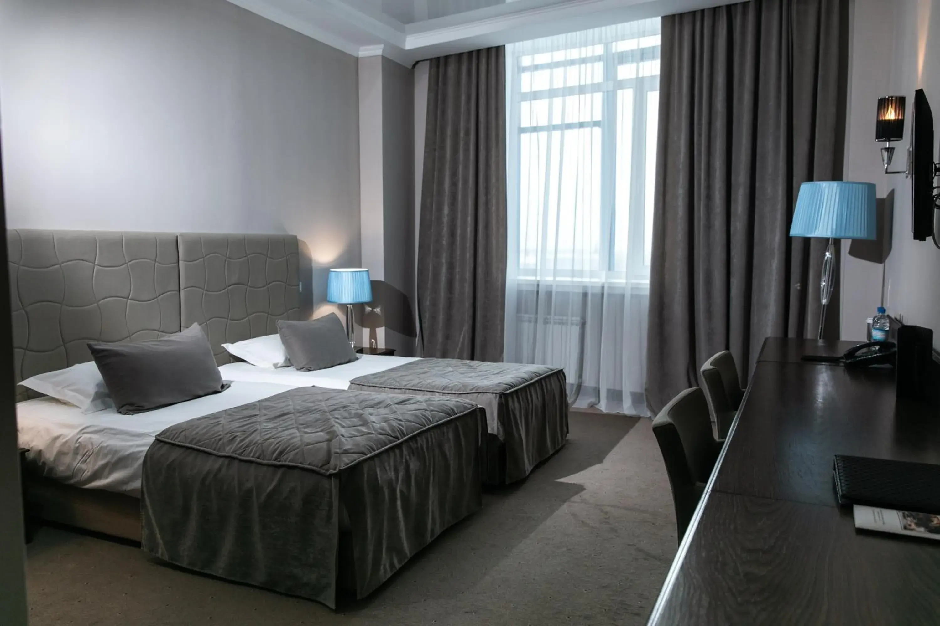 Twin Room- Building A - single occupancy in Hotel Сomplex Irtysh Twin Room- Building A - single occupancy in Hotel Сomplex Irtysh