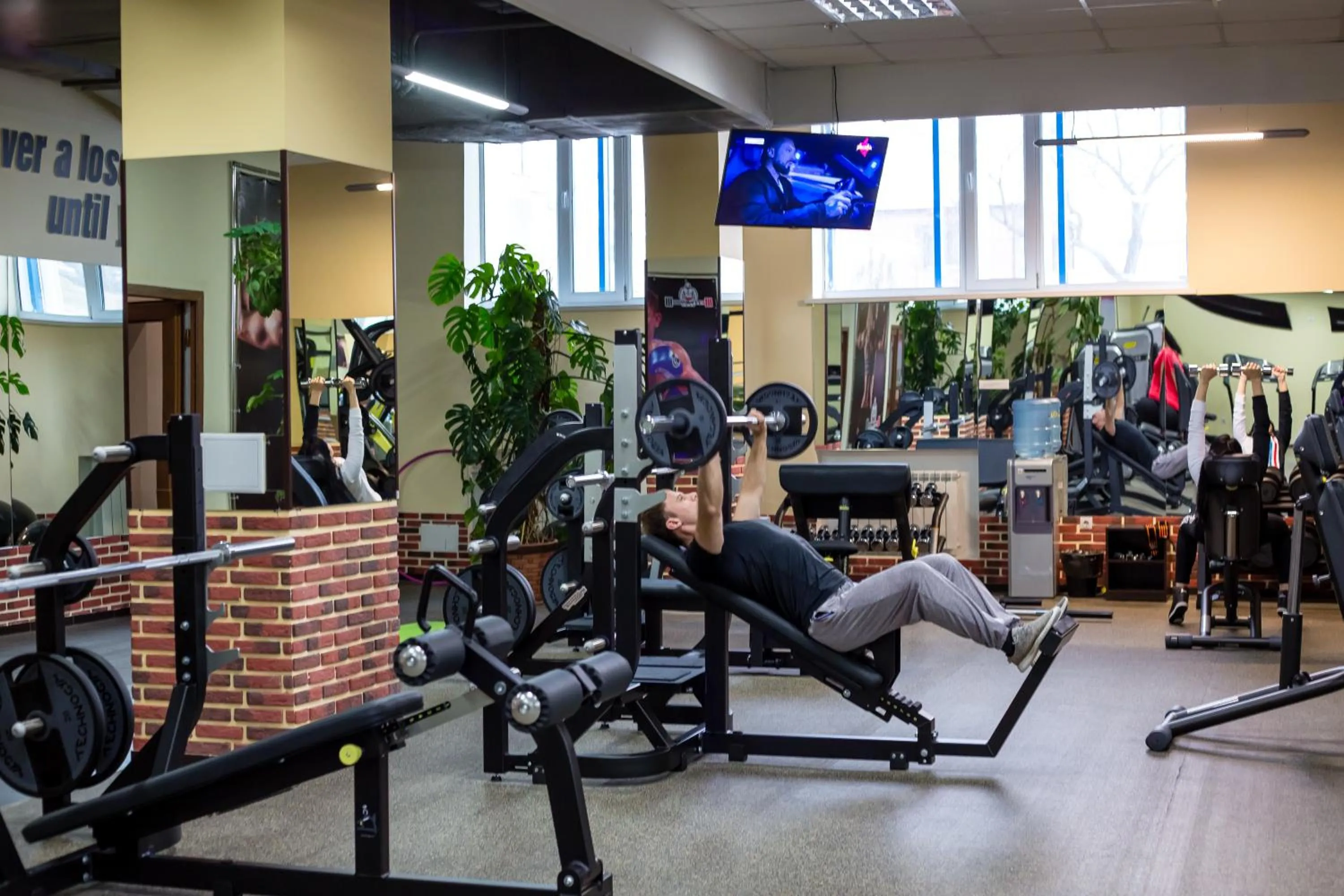 Fitness centre/facilities in Hotel Сomplex Irtysh