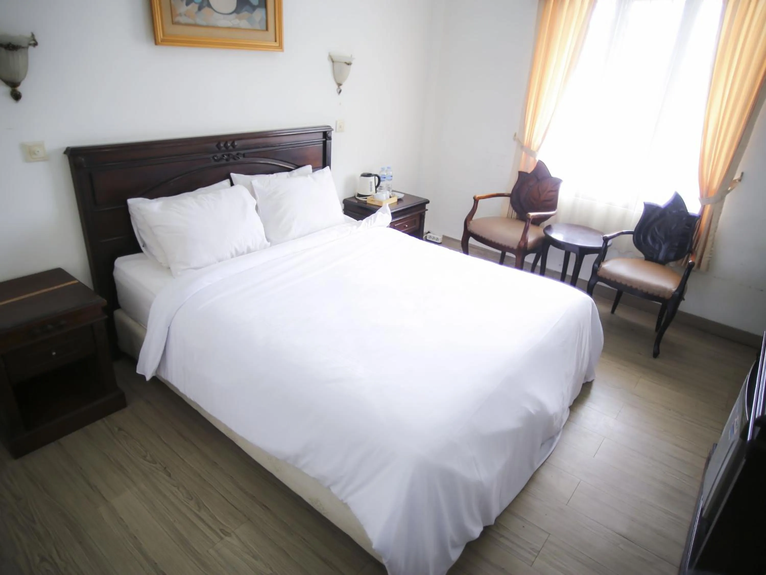 Bed in Hotel Bukit Serelo