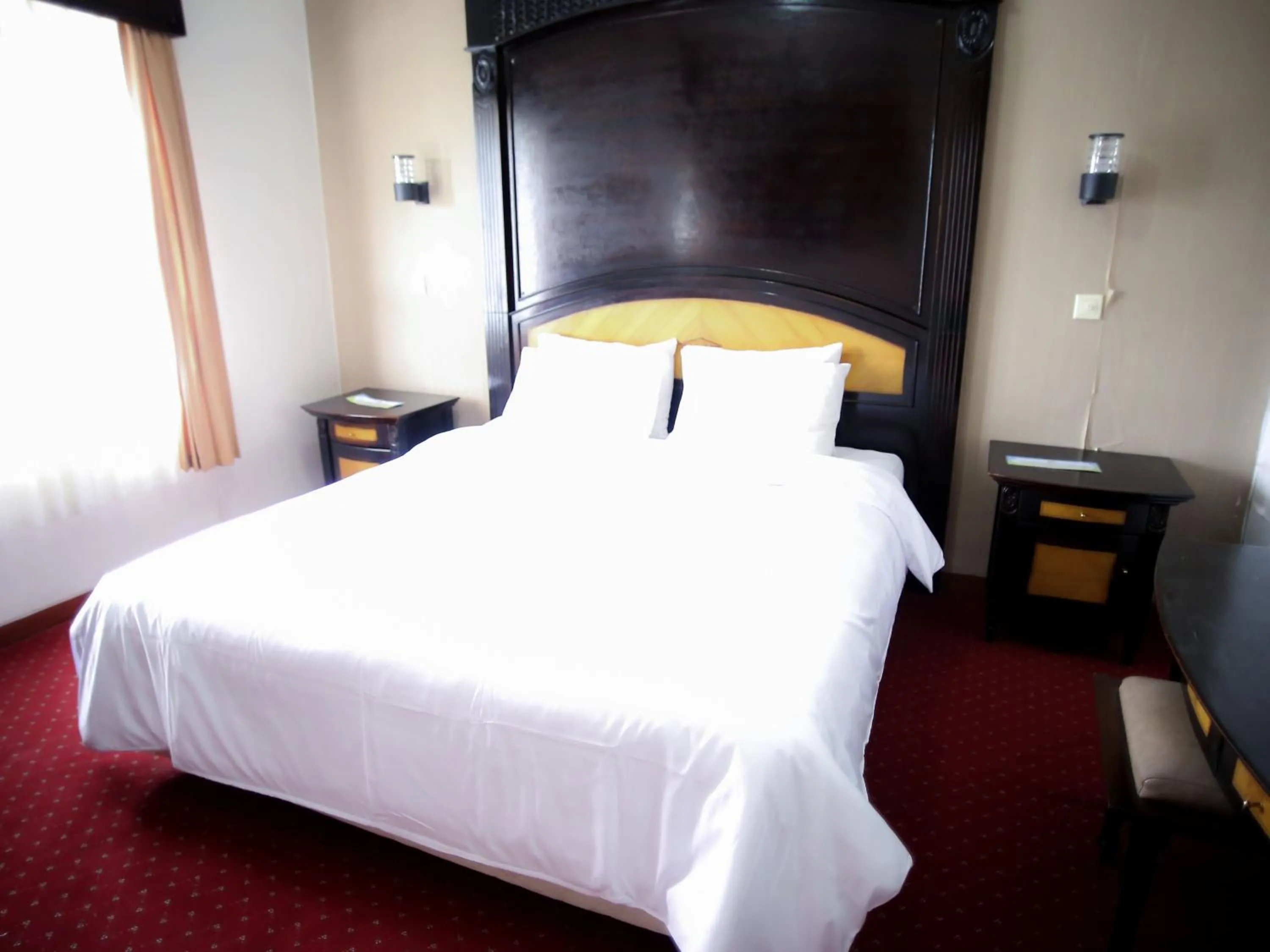 Bed in Hotel Bukit Serelo