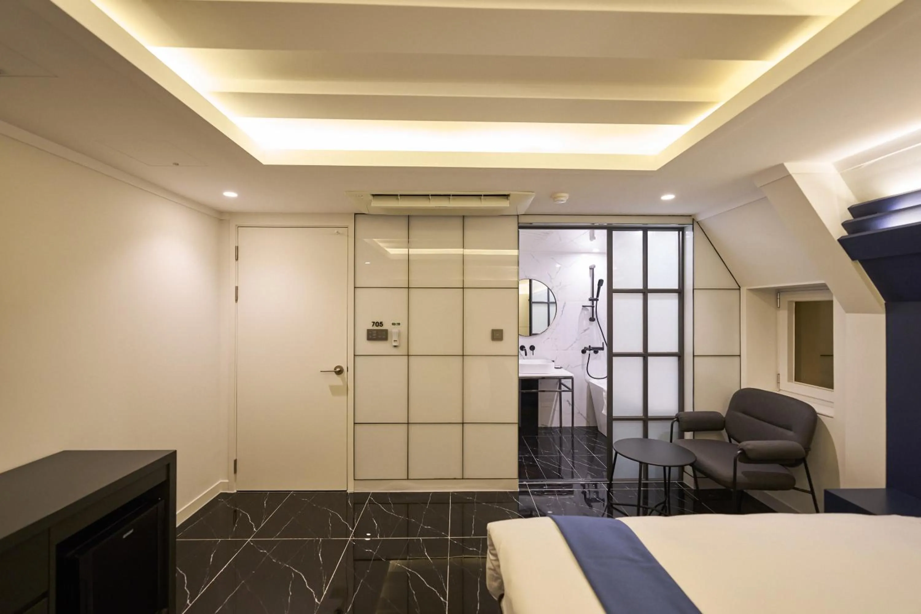 Bed in Blueduck hotel