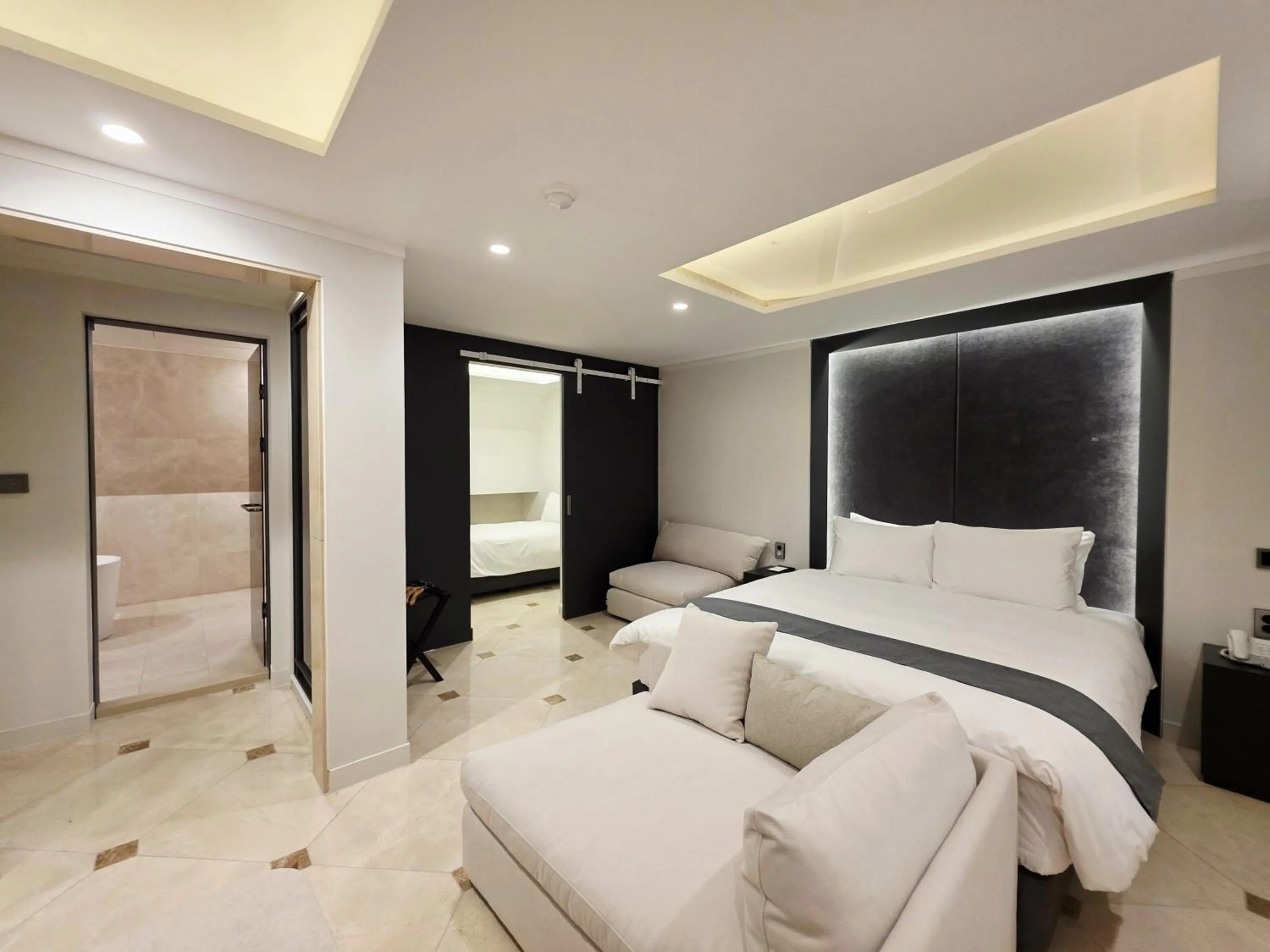 Bed in Blueduck hotel