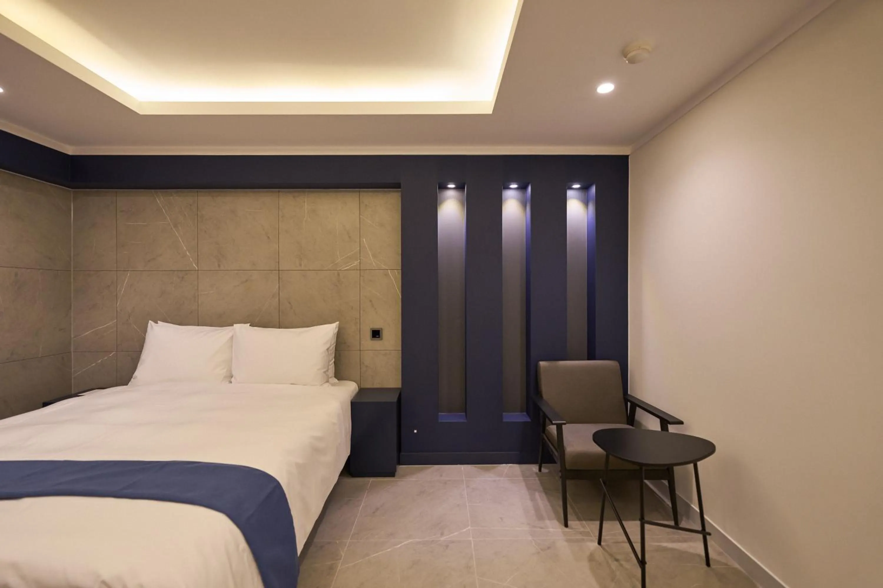 Bed in Blueduck hotel