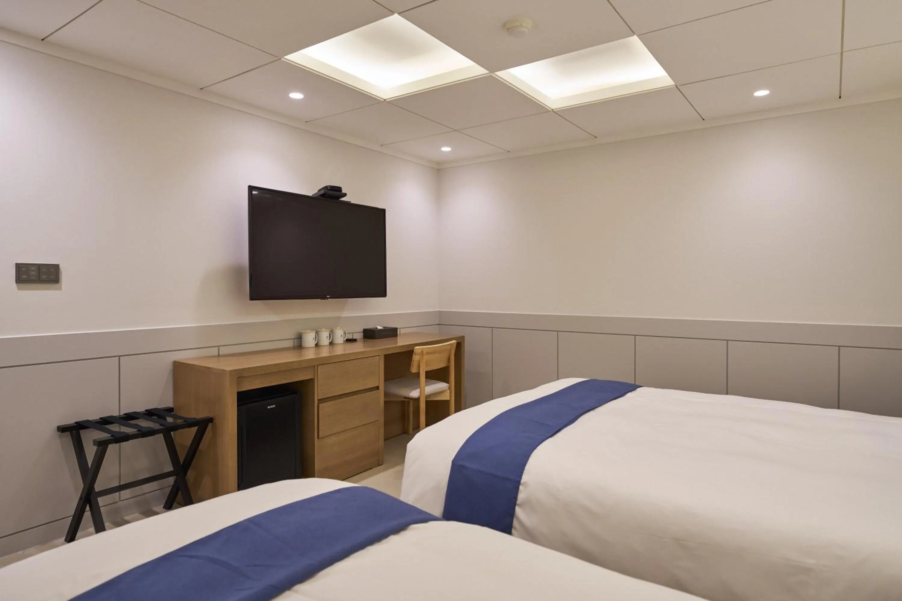 Bed in Blueduck hotel