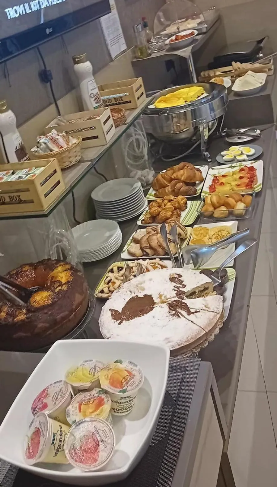 Breakfast in Hotel Aniene