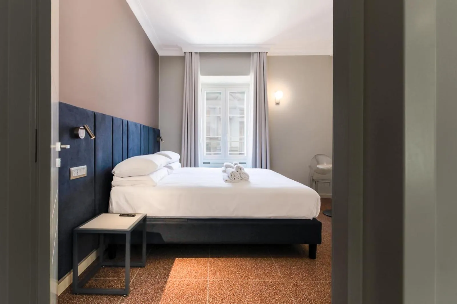 Bedroom, Bed in Velia Relais