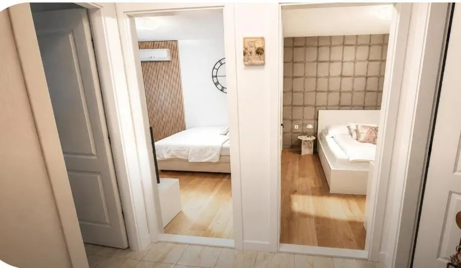 Bed in Happy Dreams Apartment near the beach and old town