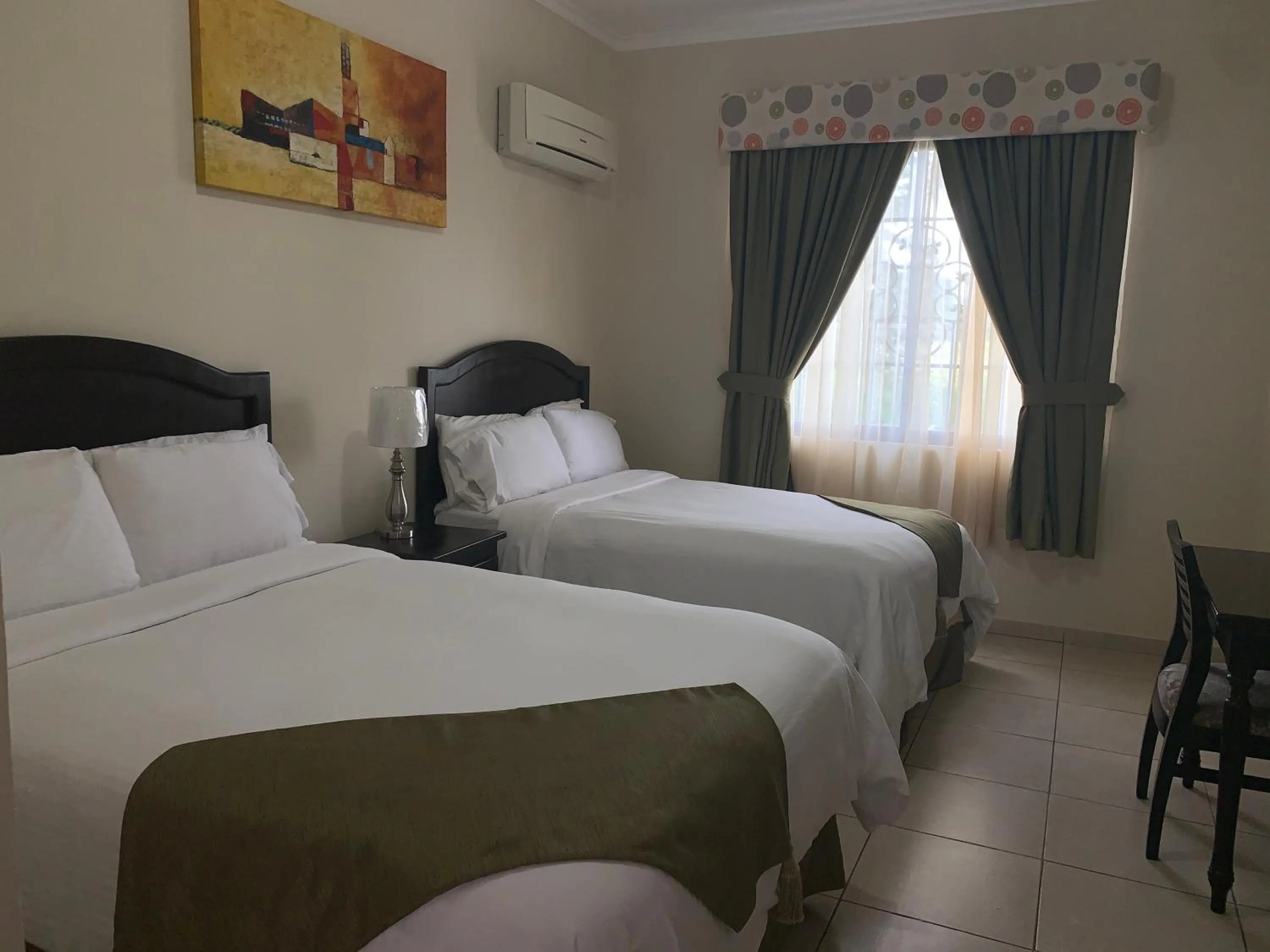 Deluxe Double Room with Two Double Beds in Hotel Galeria