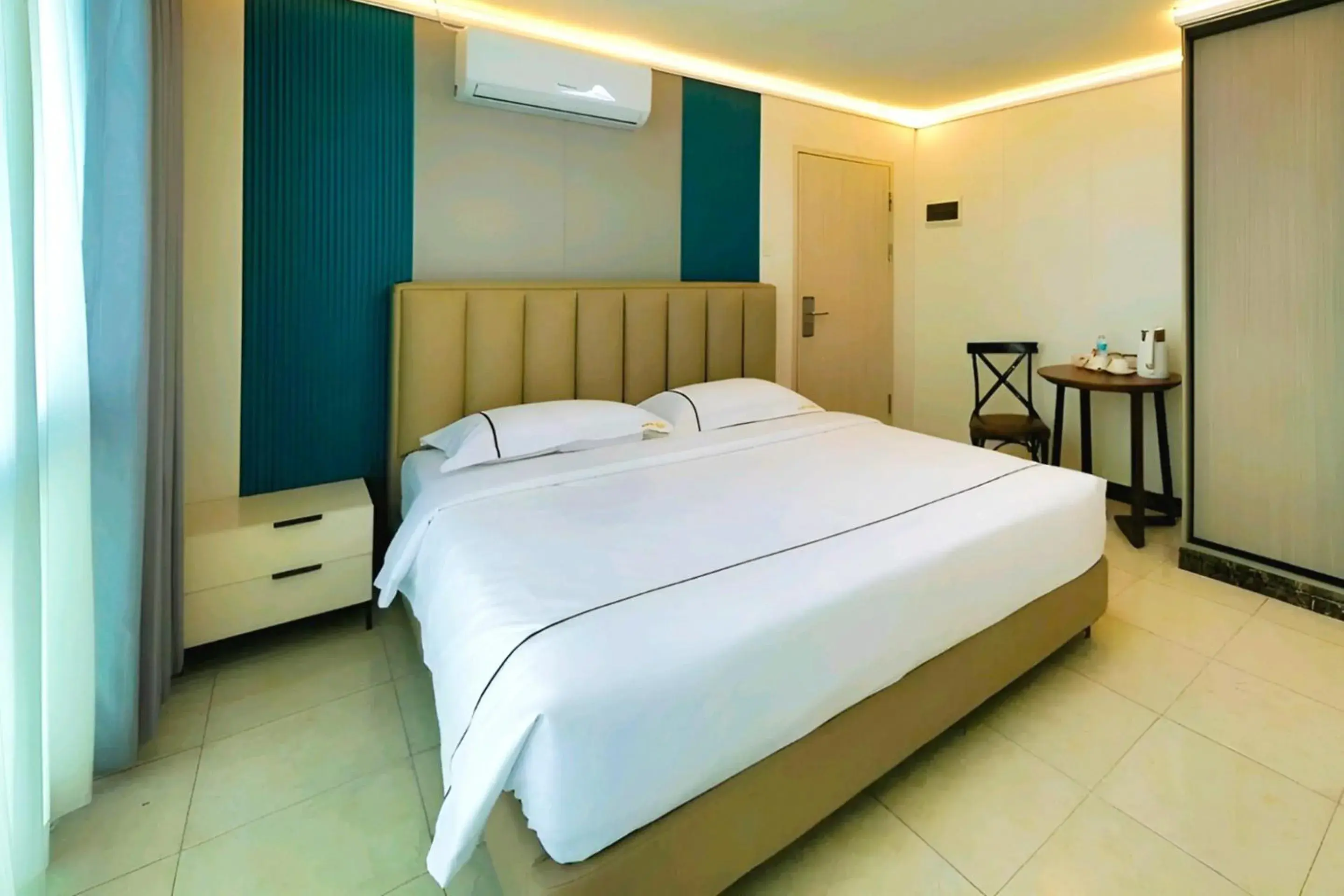 Bed in Aku Inn Cebu City Bed in Aku Inn Cebu City