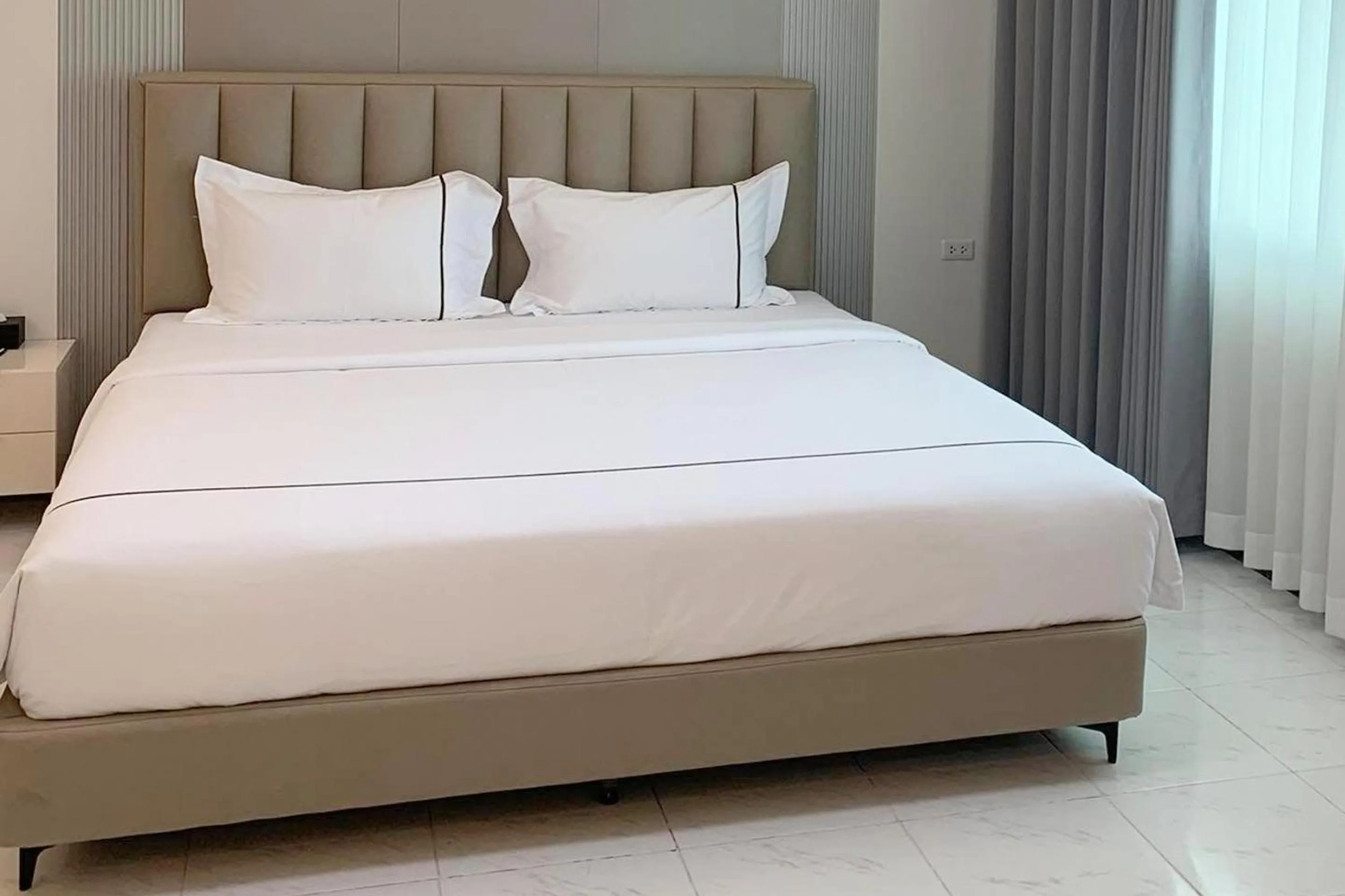 Bed in Aku Inn Cebu City