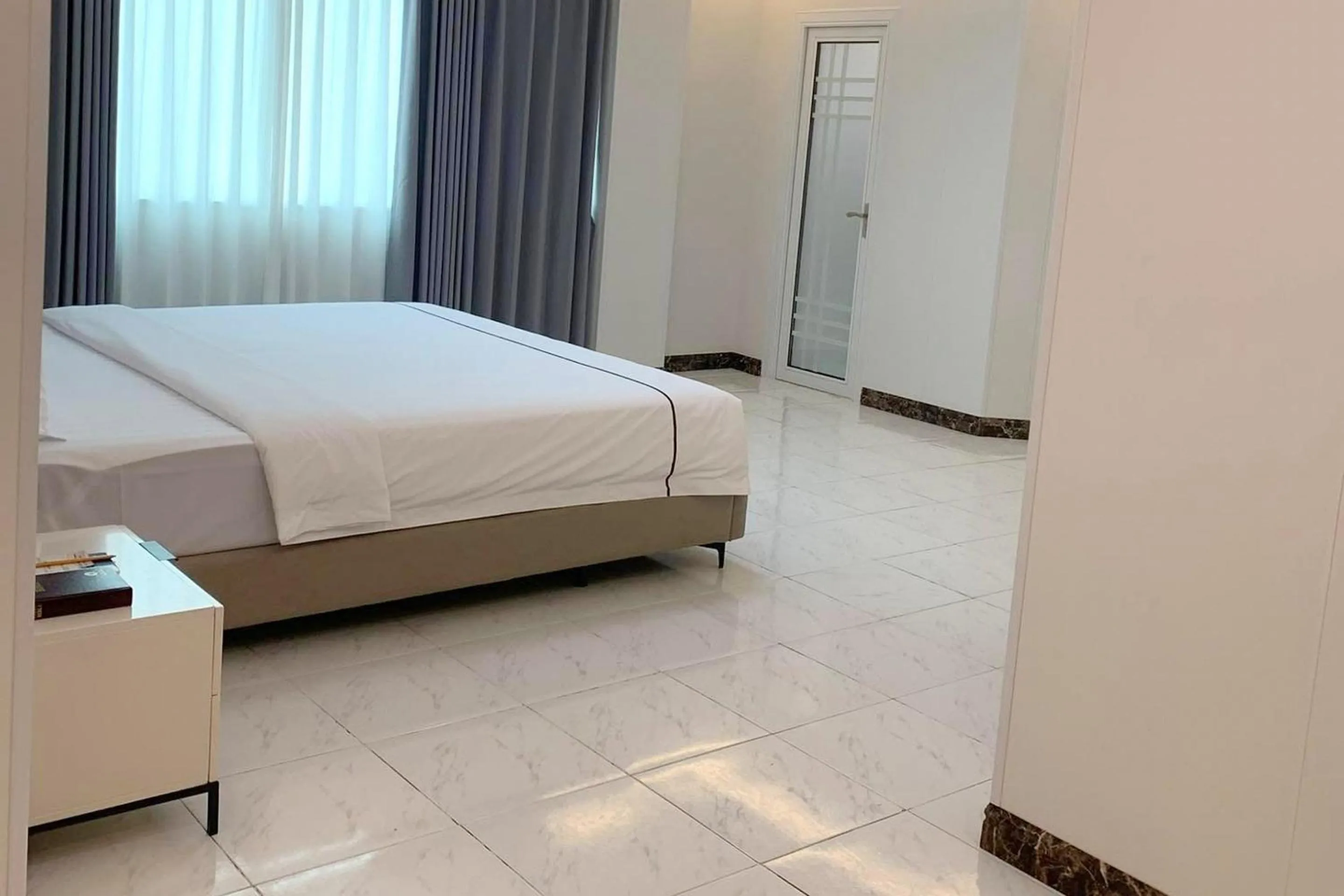 Bed in Aku Inn Cebu City