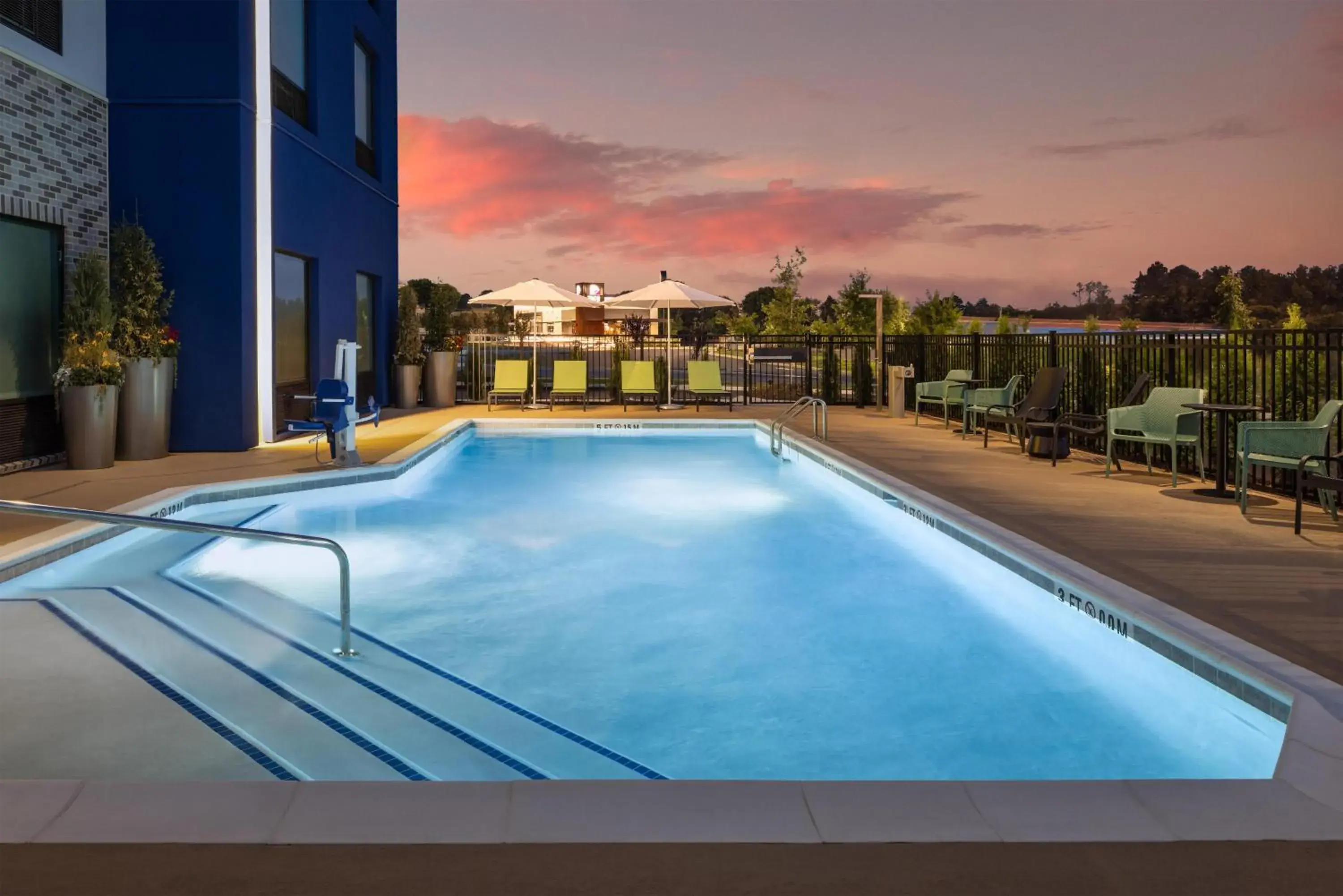 Pool view in Tru By Hilton Cleveland, TN Pool view in Tru By Hilton Cleveland, TN