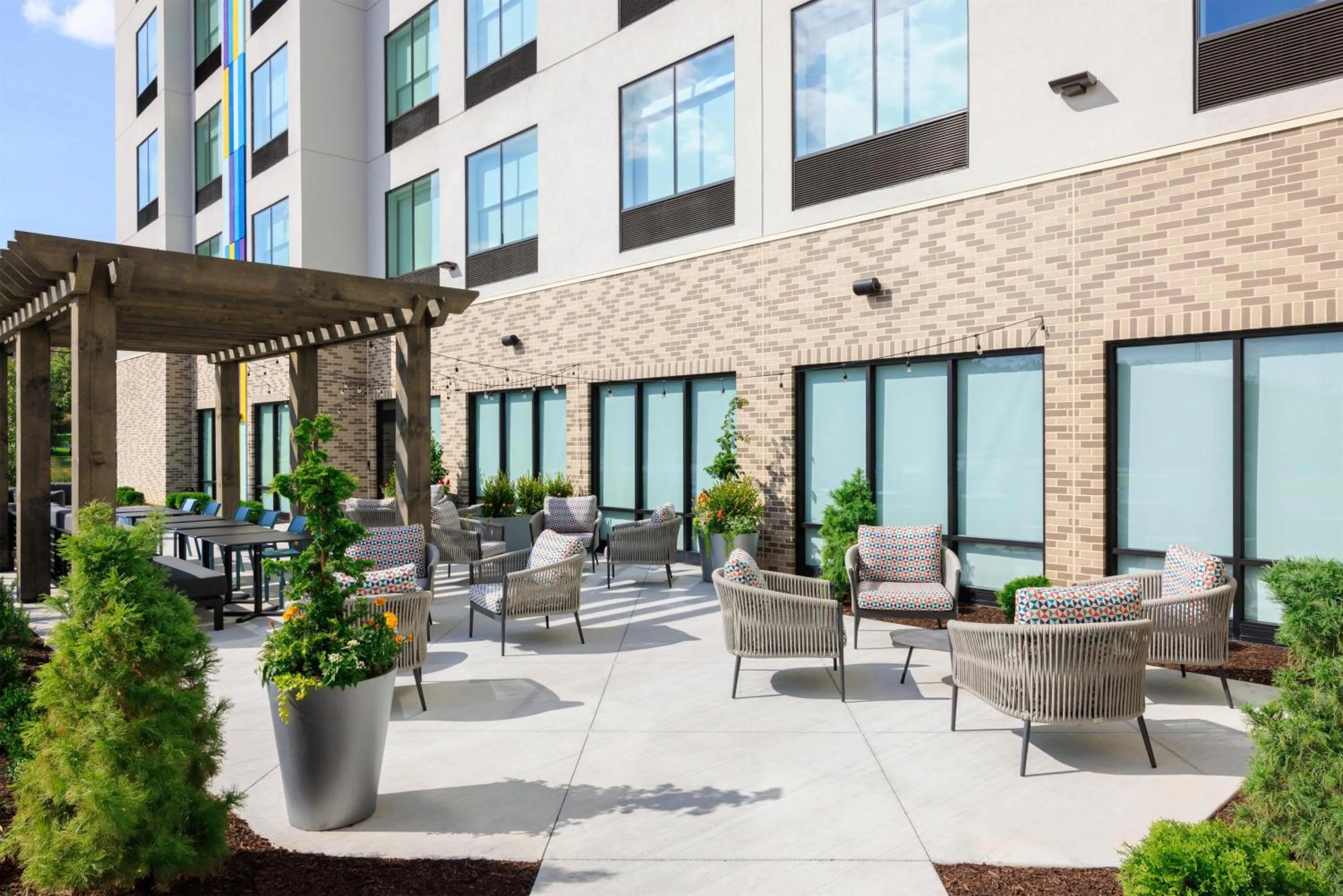 Patio in Home2 Suites By Hilton Cleveland, TN