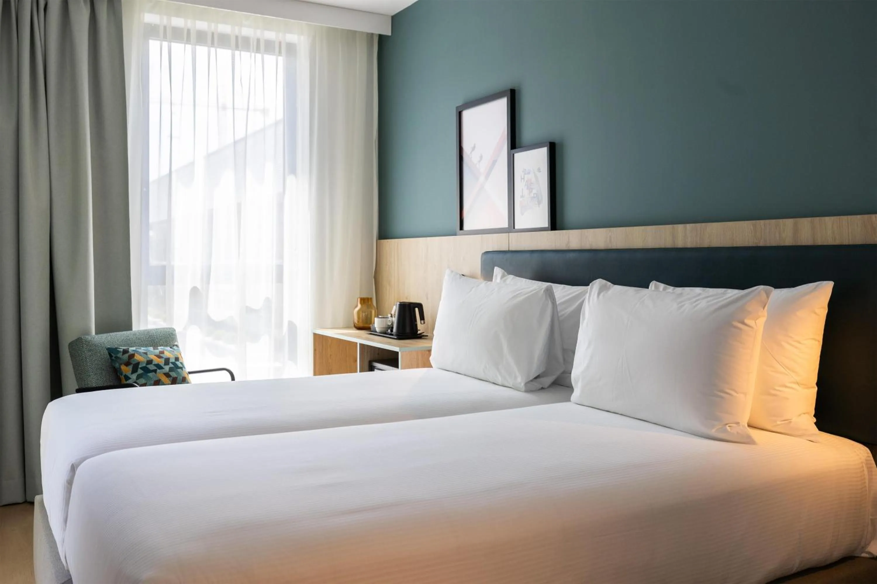 Bed in Spark By Hilton Madrid Alcala