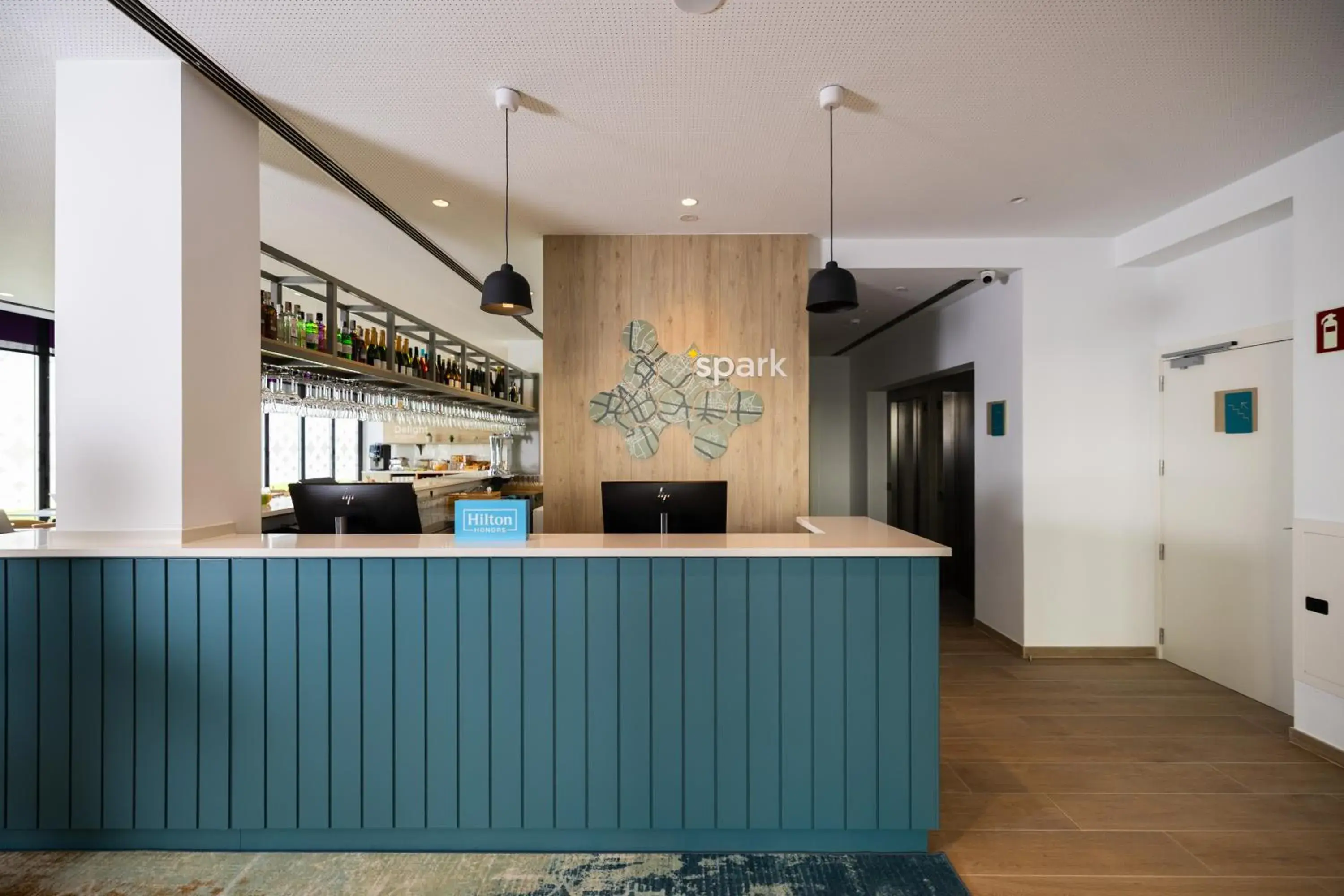 Lobby or reception in Spark By Hilton Madrid Alcala Lobby or reception in Spark By Hilton Madrid Alcala