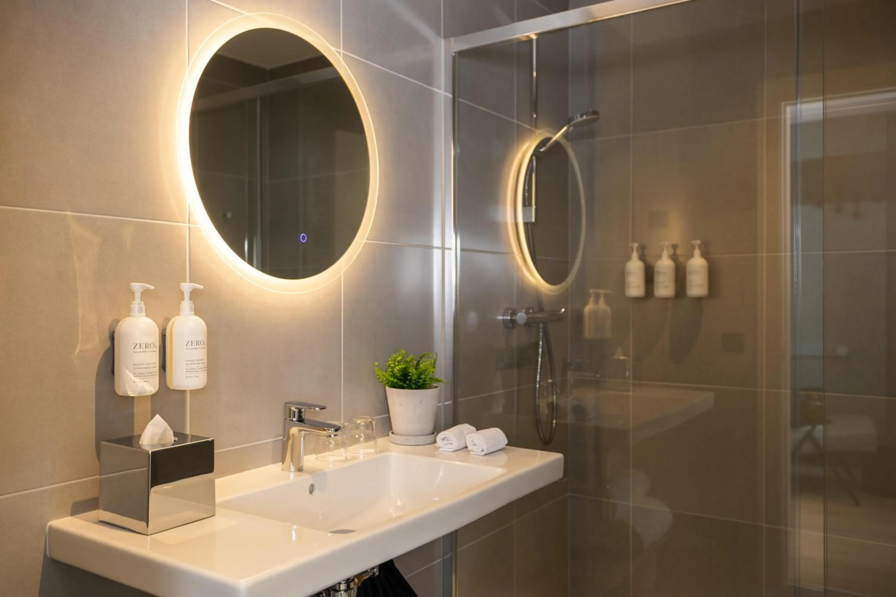 Bathroom in Spark By Hilton Madrid Alcala