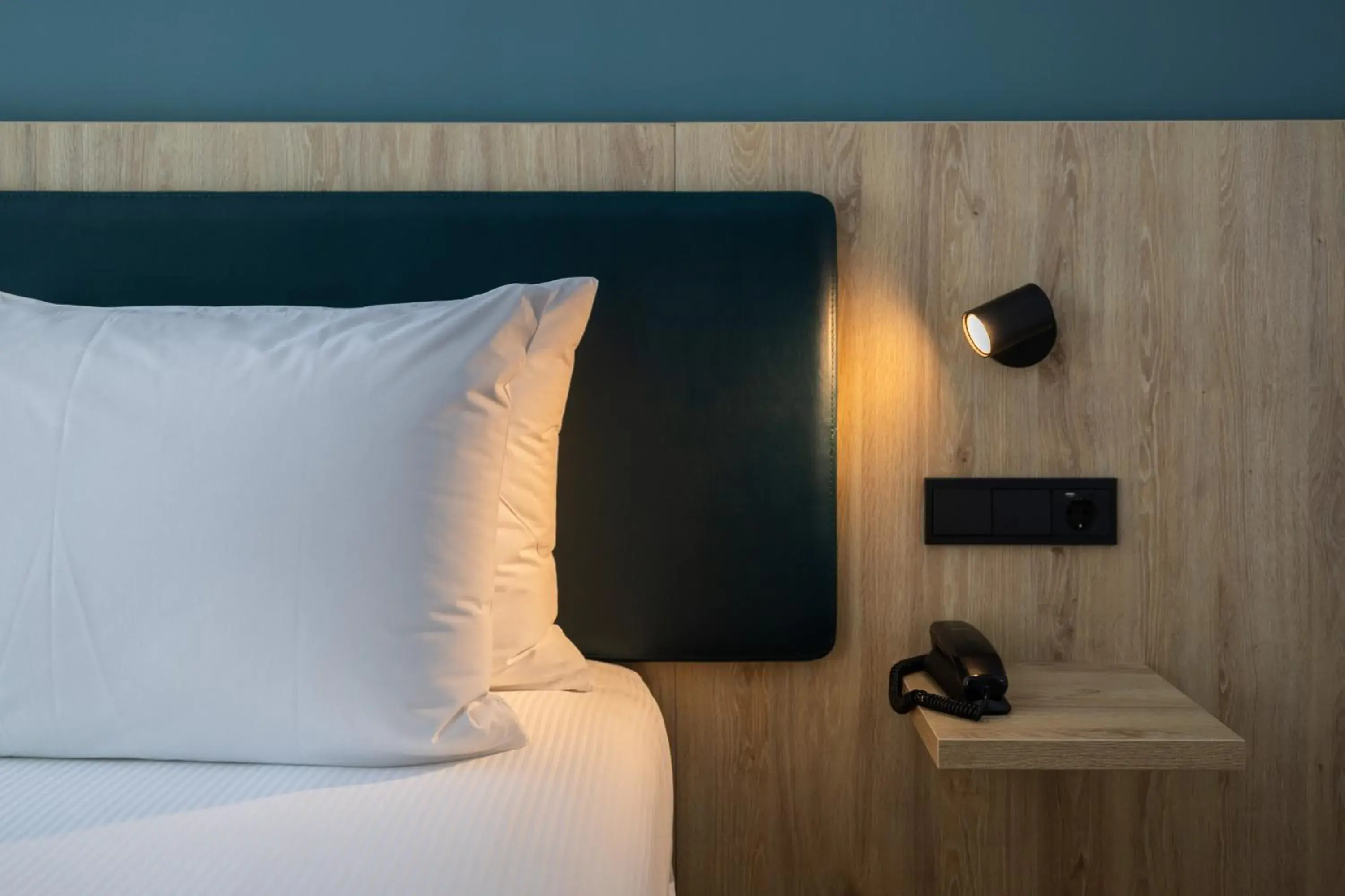 Bed in Spark By Hilton Madrid Alcala Bed in Spark By Hilton Madrid Alcala