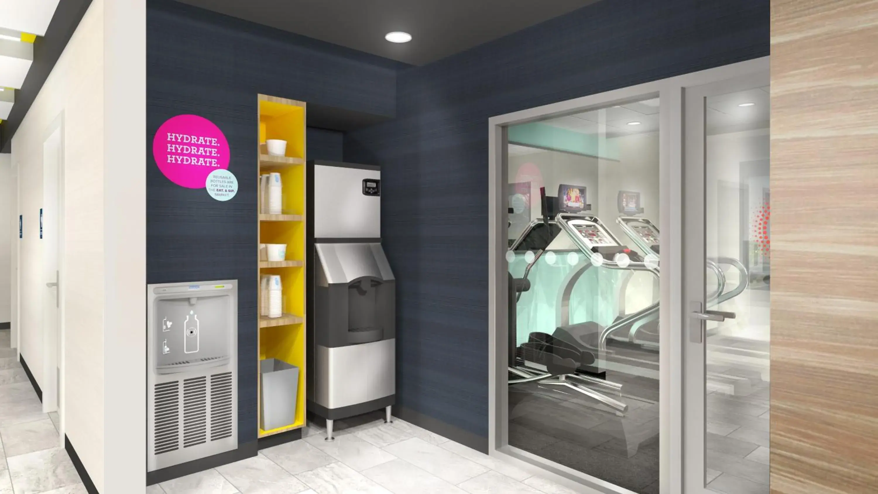 Fitness centre/facilities in Tru By Hilton Joliet Plainfield Fitness centre/facilities in Tru By Hilton Joliet Plainfield