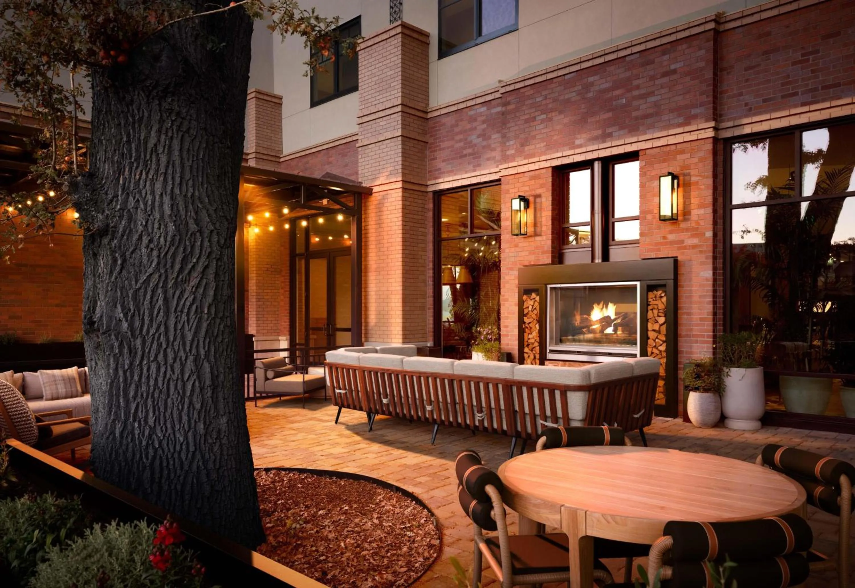 Dining area in The Ava Hotel Paso Robles, Curio Collection By Hilton