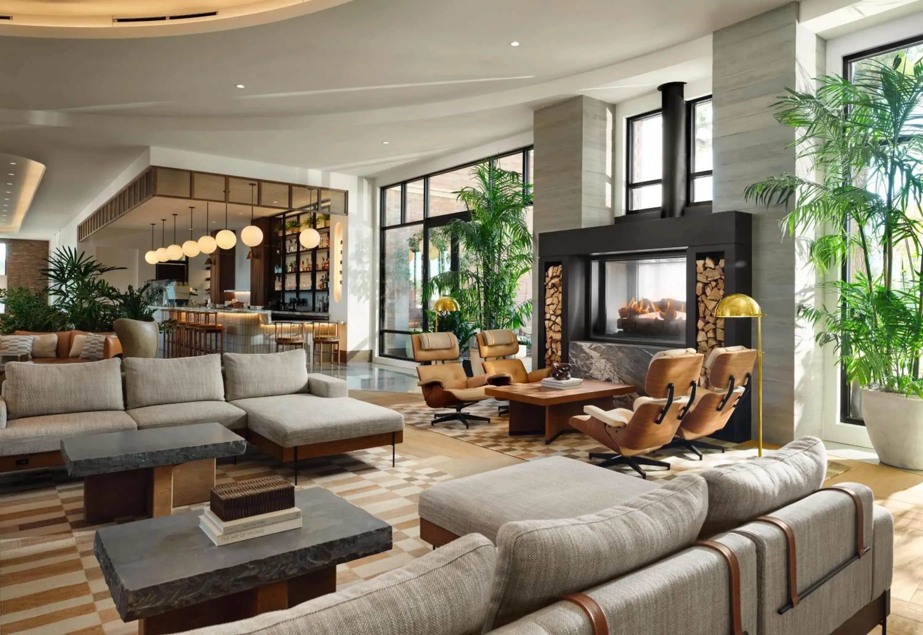 Lobby or reception in The Ava Hotel Paso Robles, Curio Collection By Hilton Lobby or reception in The Ava Hotel Paso Robles, Curio Collection By Hilton