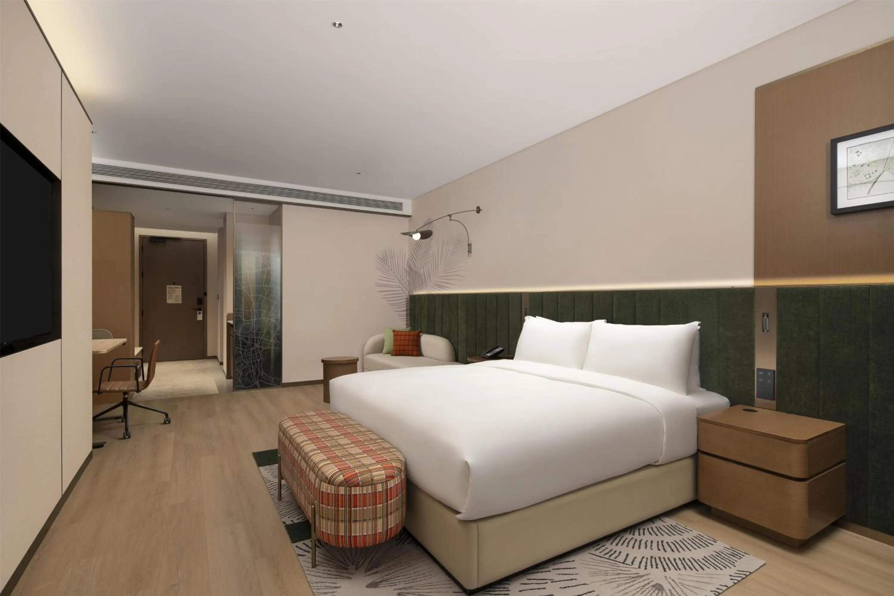 Bed in Hilton Garden Inn Urumqi Railway Station