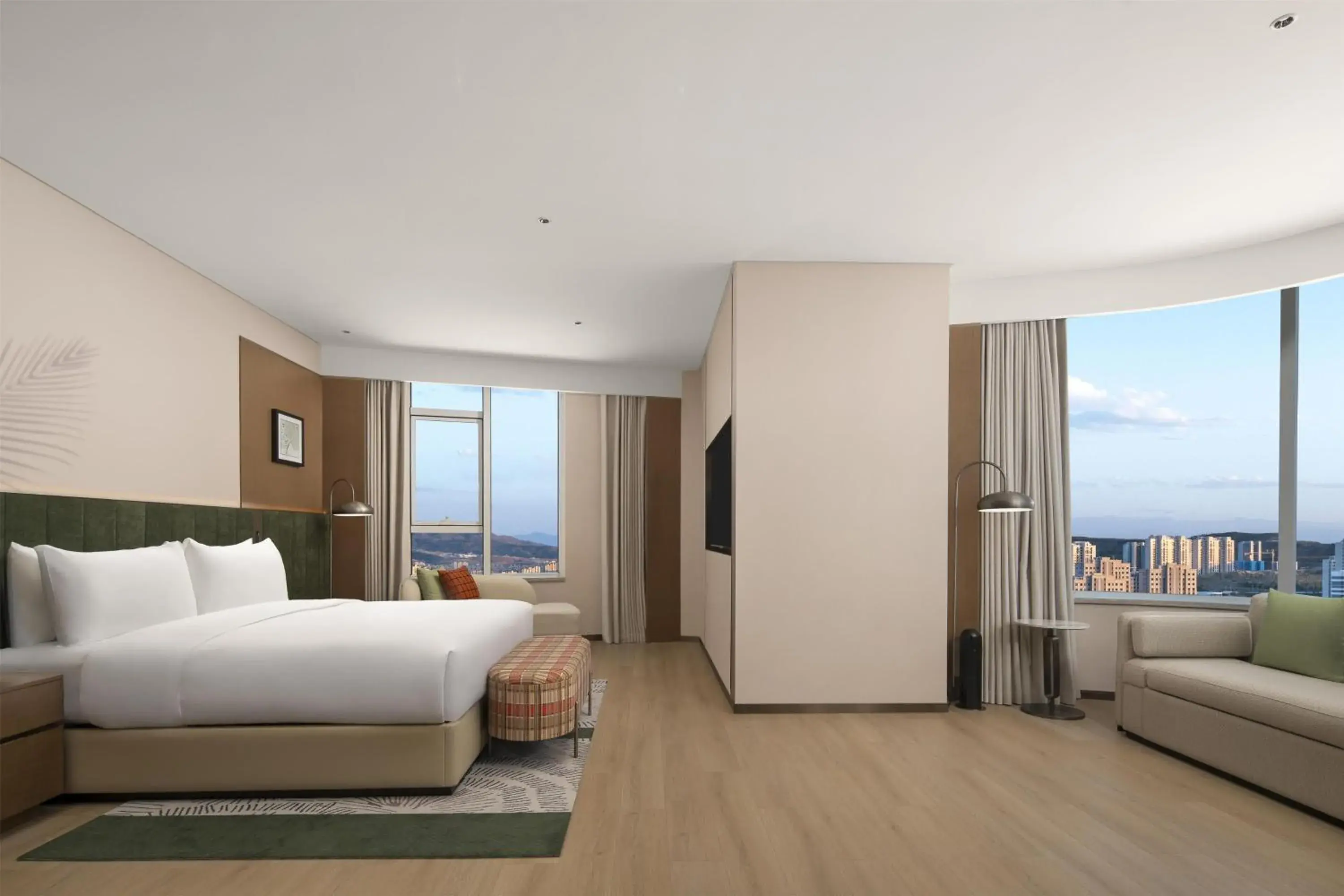 Deluxe King Suite in Hilton Garden Inn Urumqi Railway Station Deluxe King Suite in Hilton Garden Inn Urumqi Railway Station