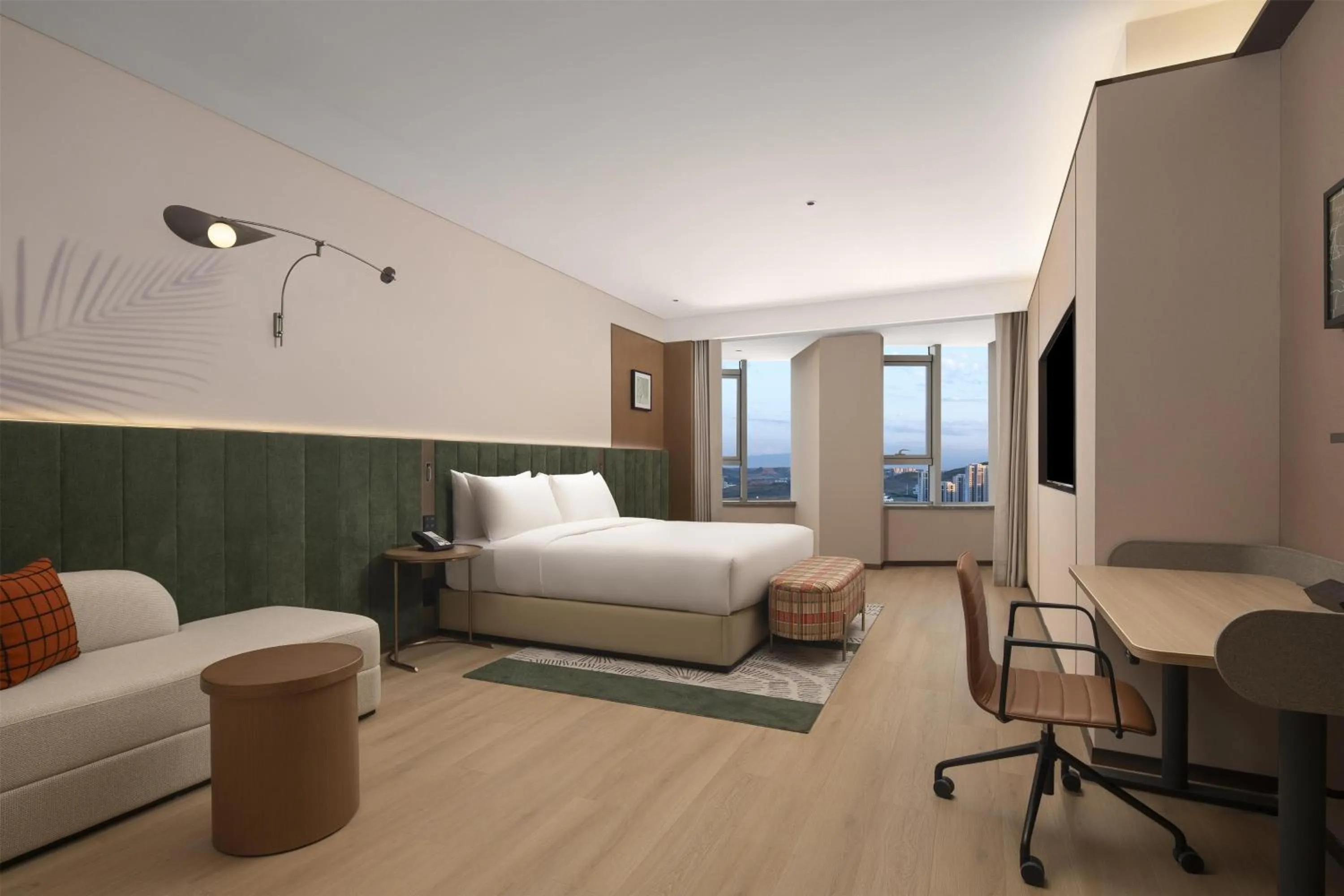 Bed in Hilton Garden Inn Urumqi Railway Station