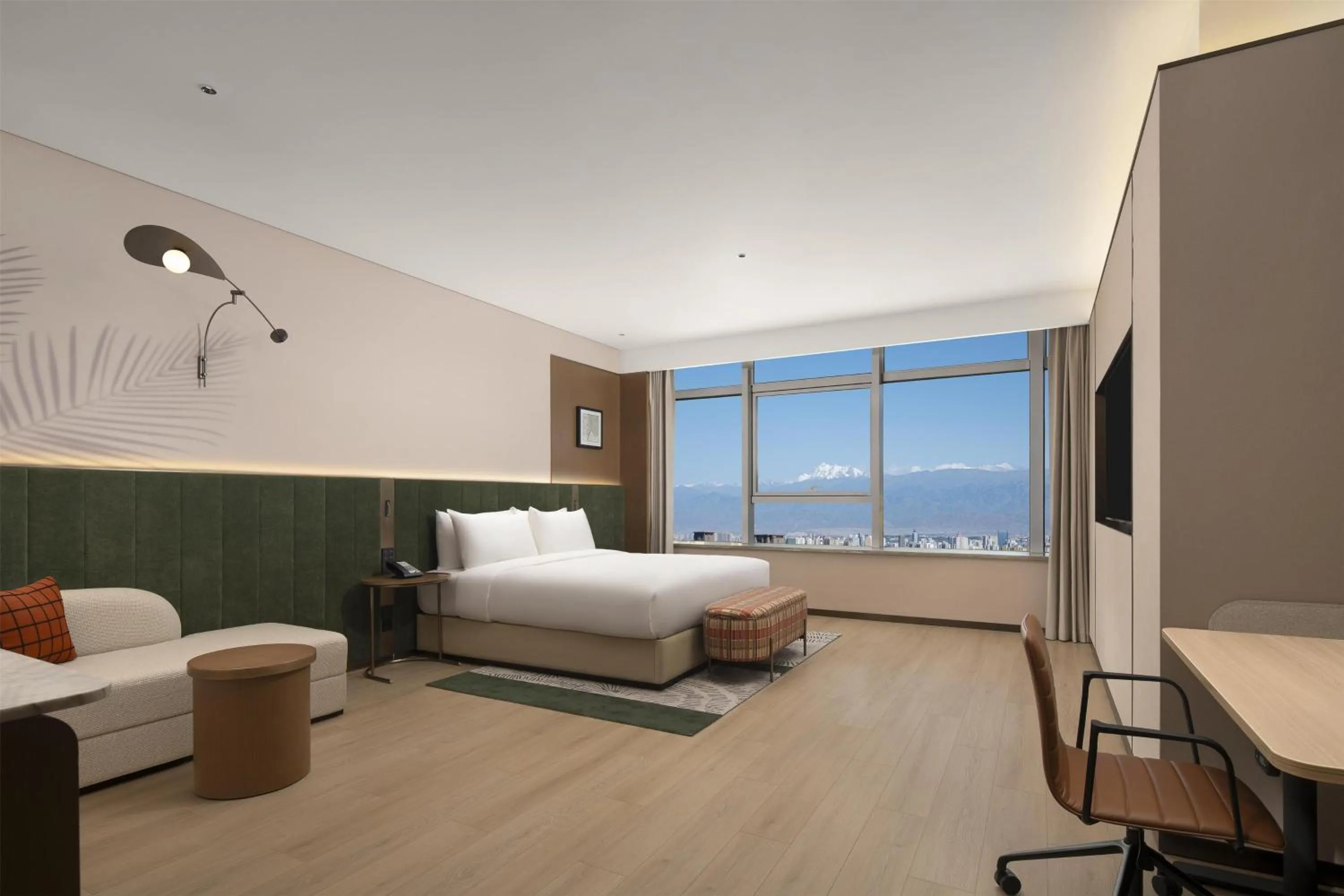 Bed in Hilton Garden Inn Urumqi Railway Station