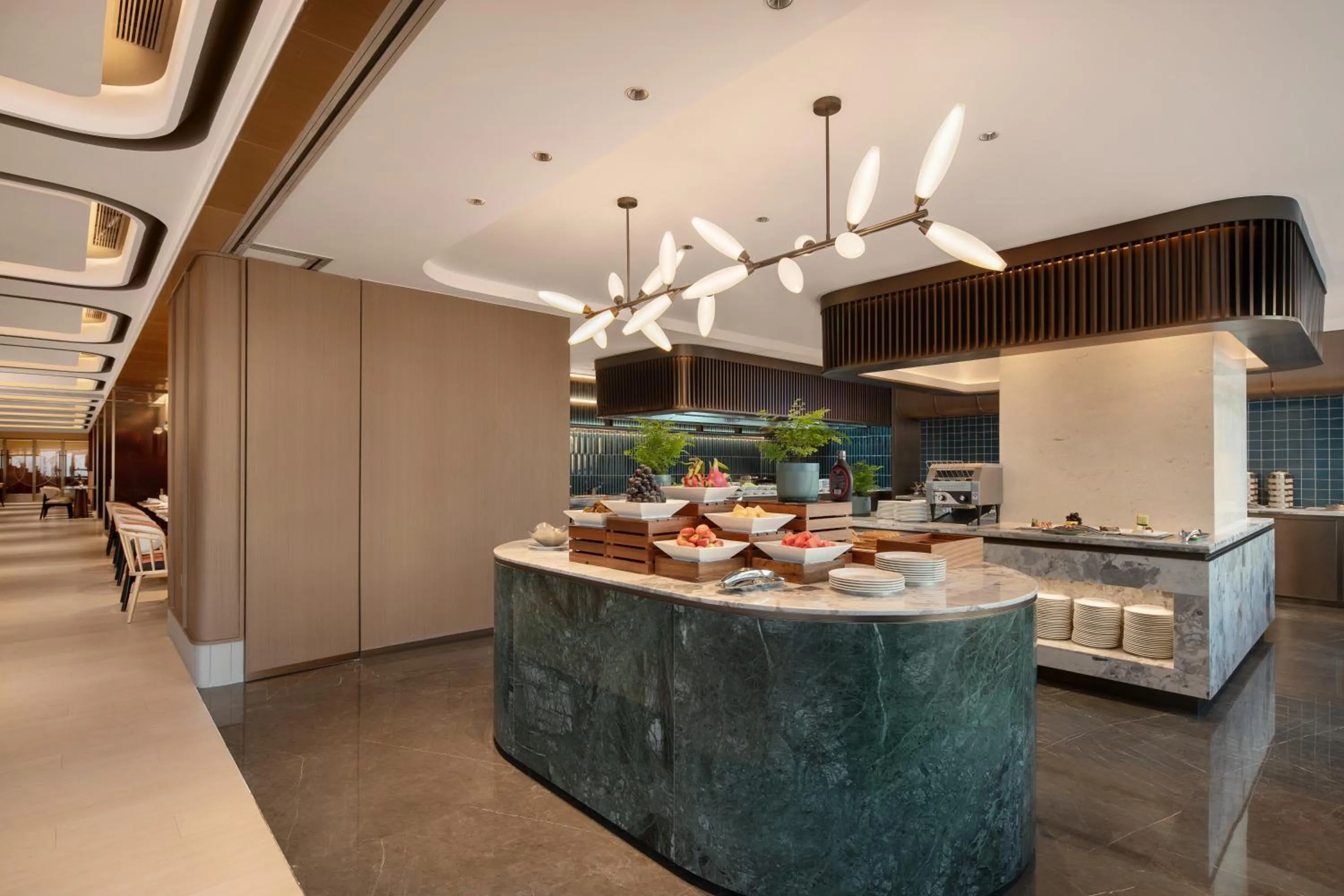 Breakfast in Hilton Garden Inn Urumqi Railway Station