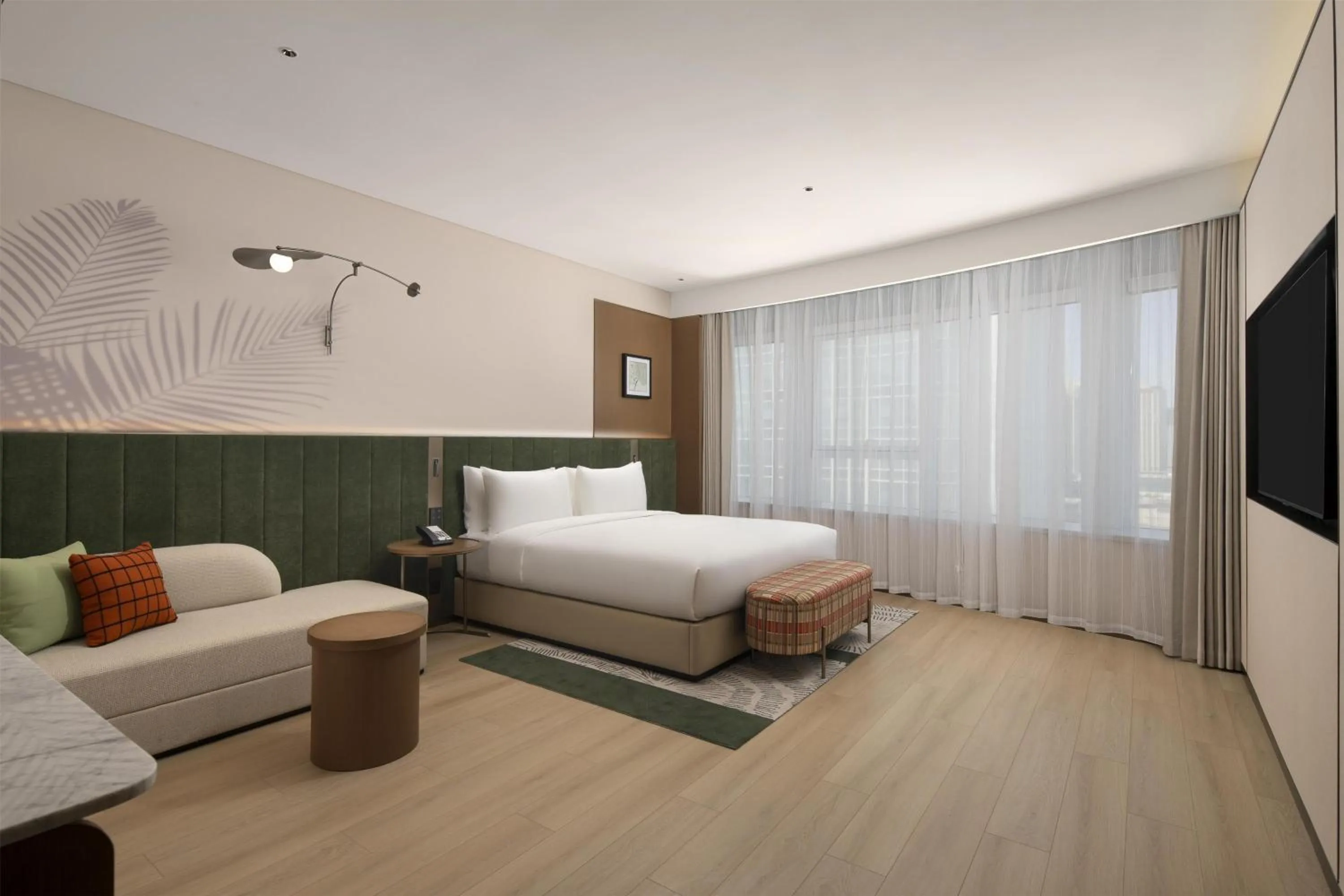 Bed in Hilton Garden Inn Urumqi Railway Station