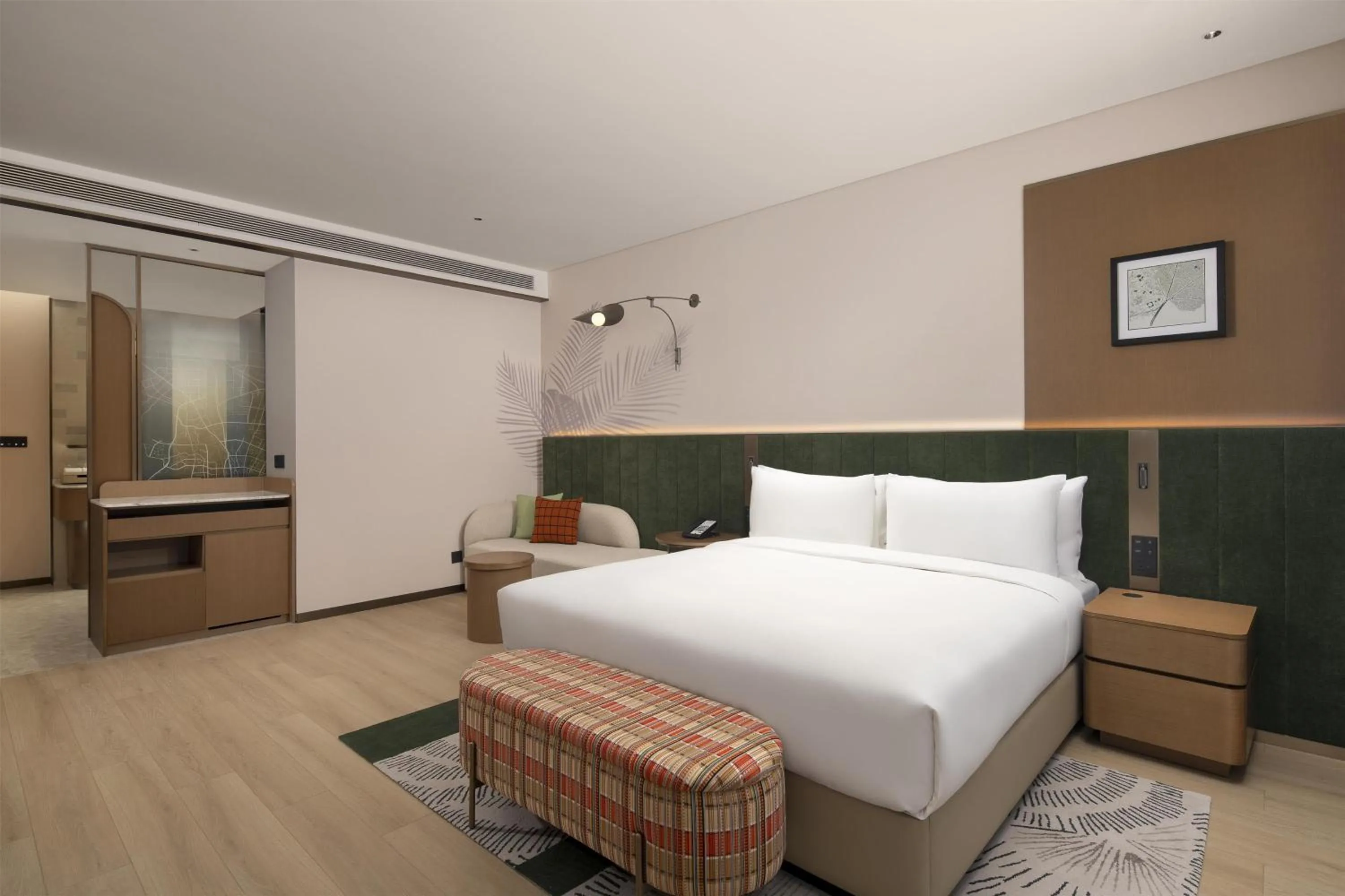 Bed in Hilton Garden Inn Urumqi Railway Station