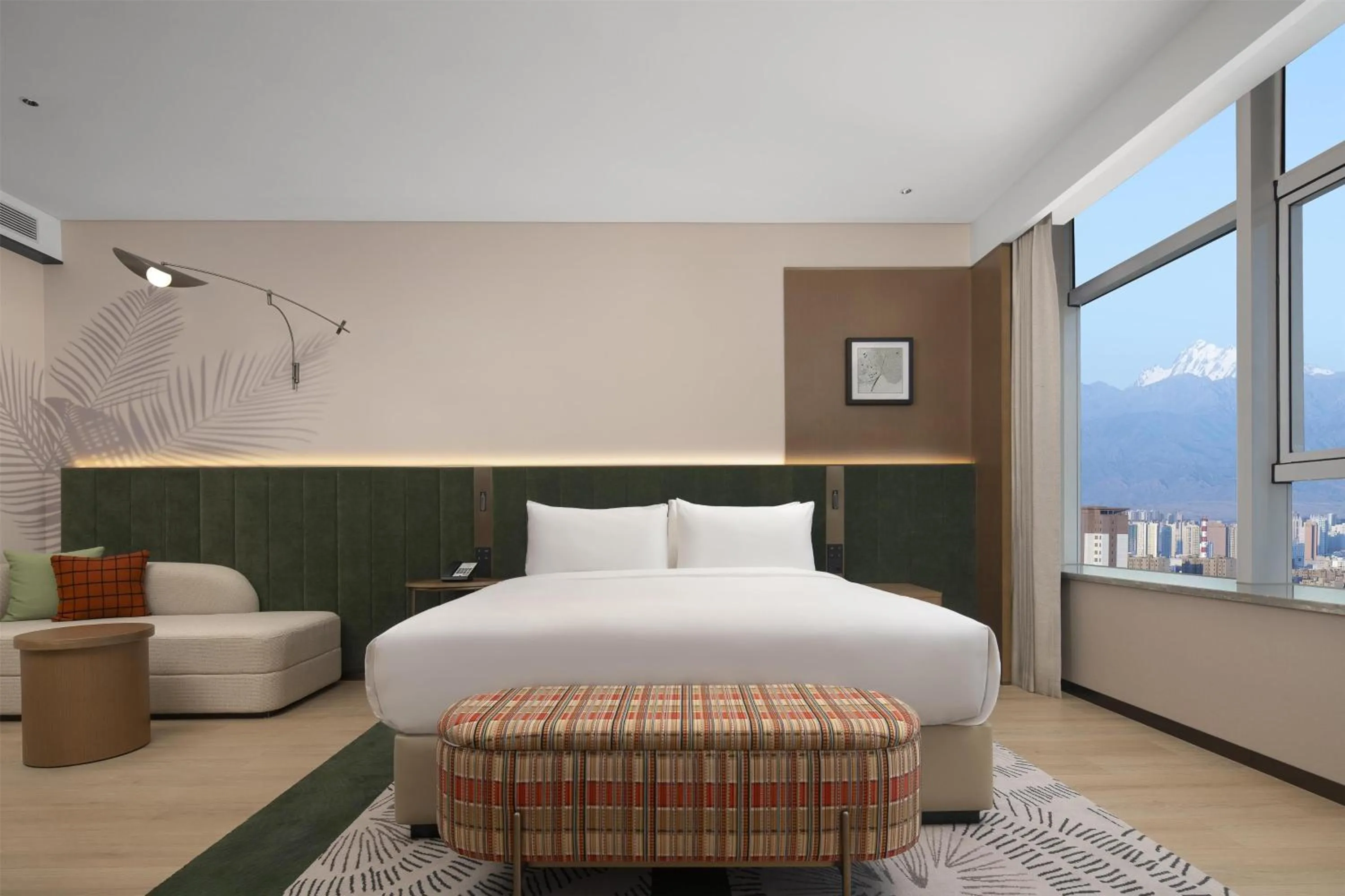 Bed in Hilton Garden Inn Urumqi Railway Station