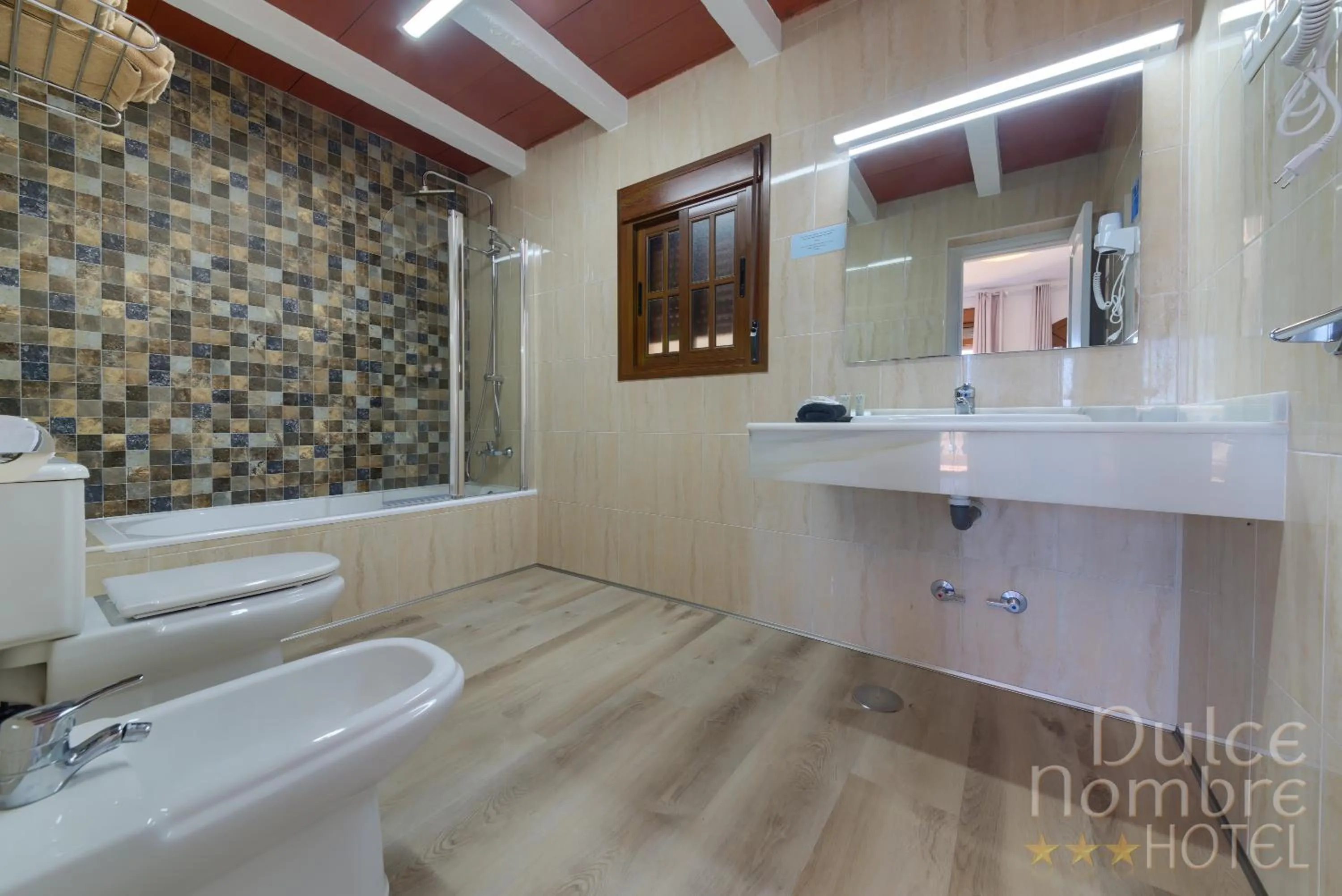 Toilet in Dulce Nombre Hotel - Apartamentos