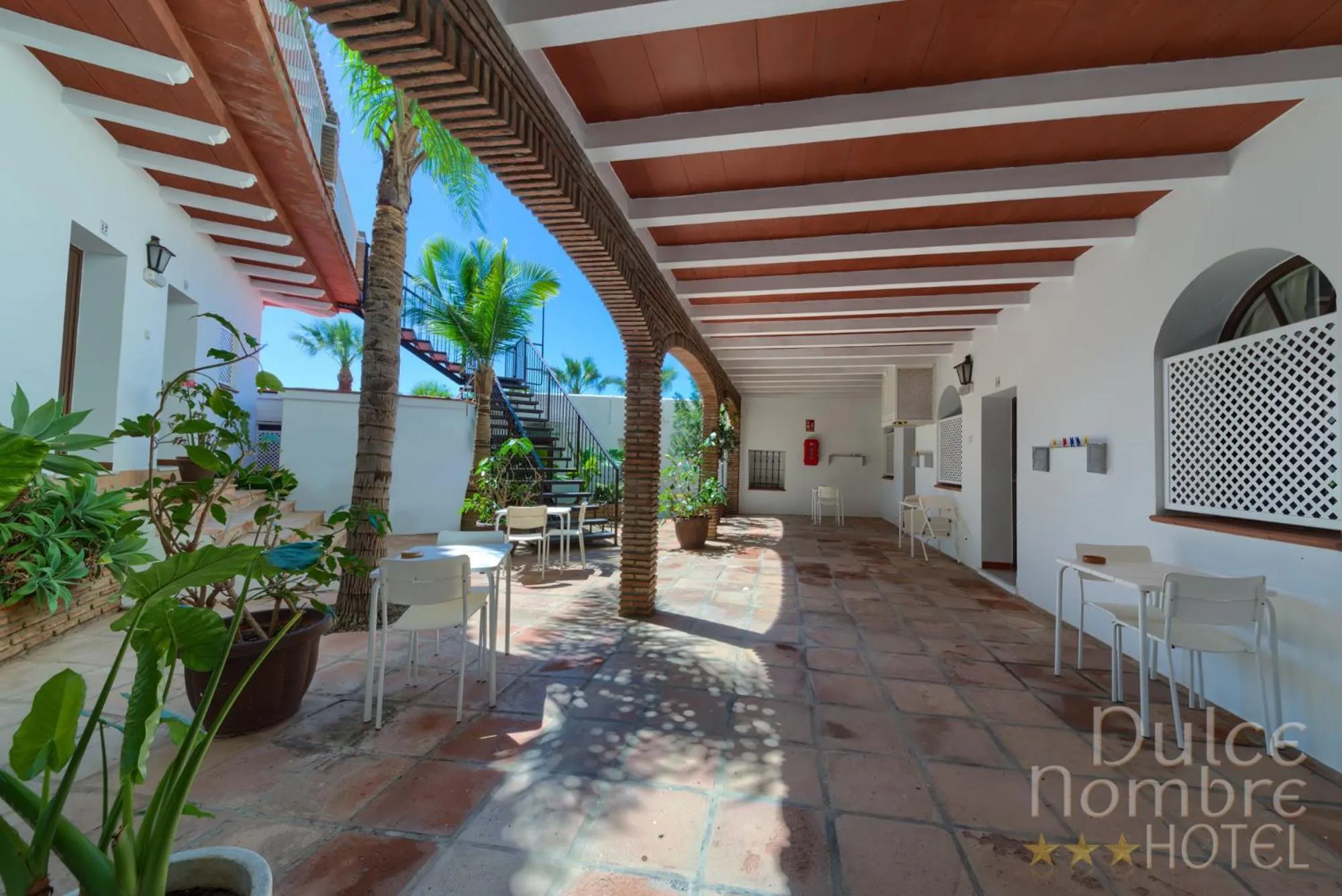 Property building in Dulce Nombre Hotel - Apartamentos