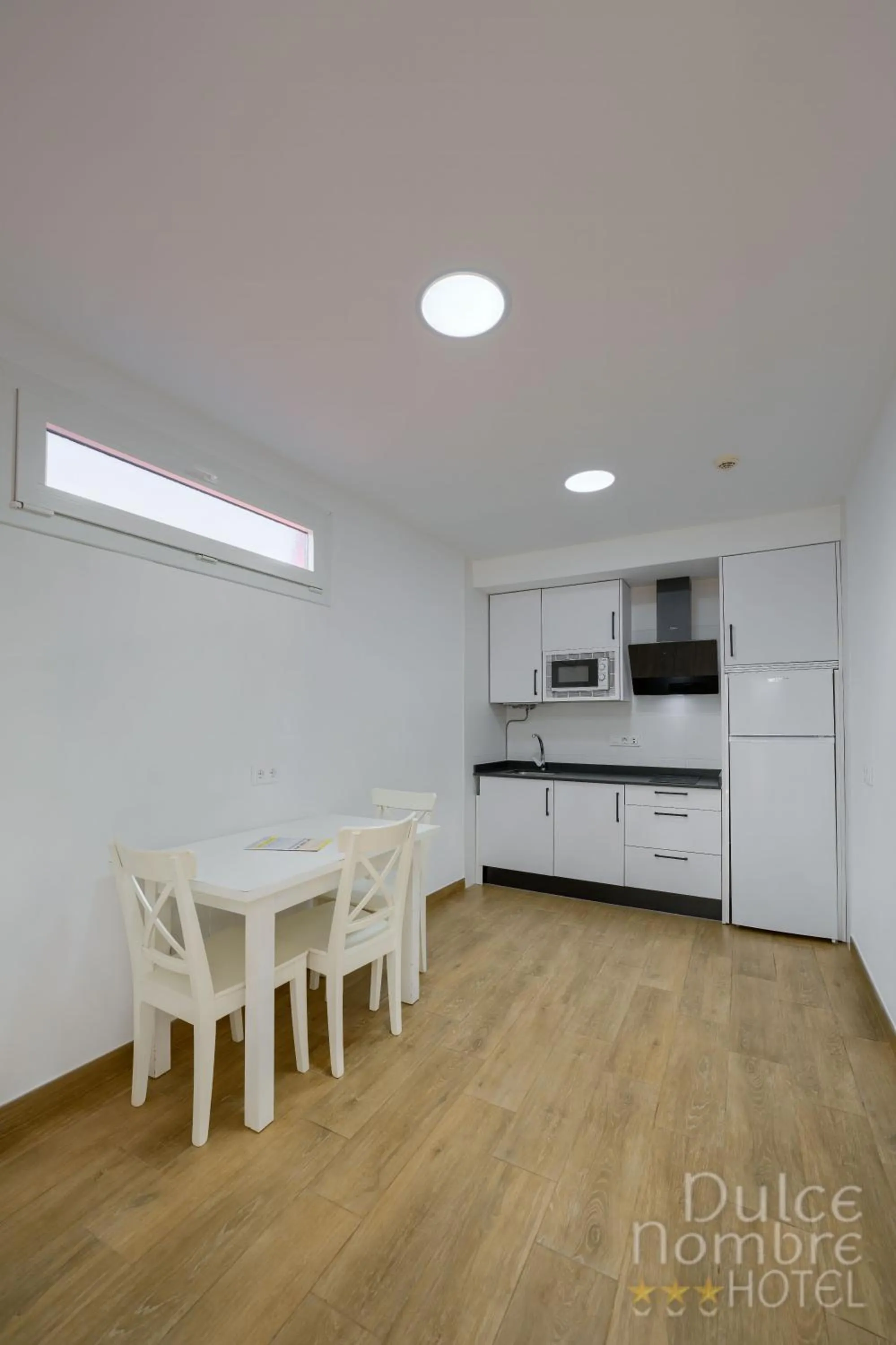 Kitchen or kitchenette in Dulce Nombre Hotel - Apartamentos