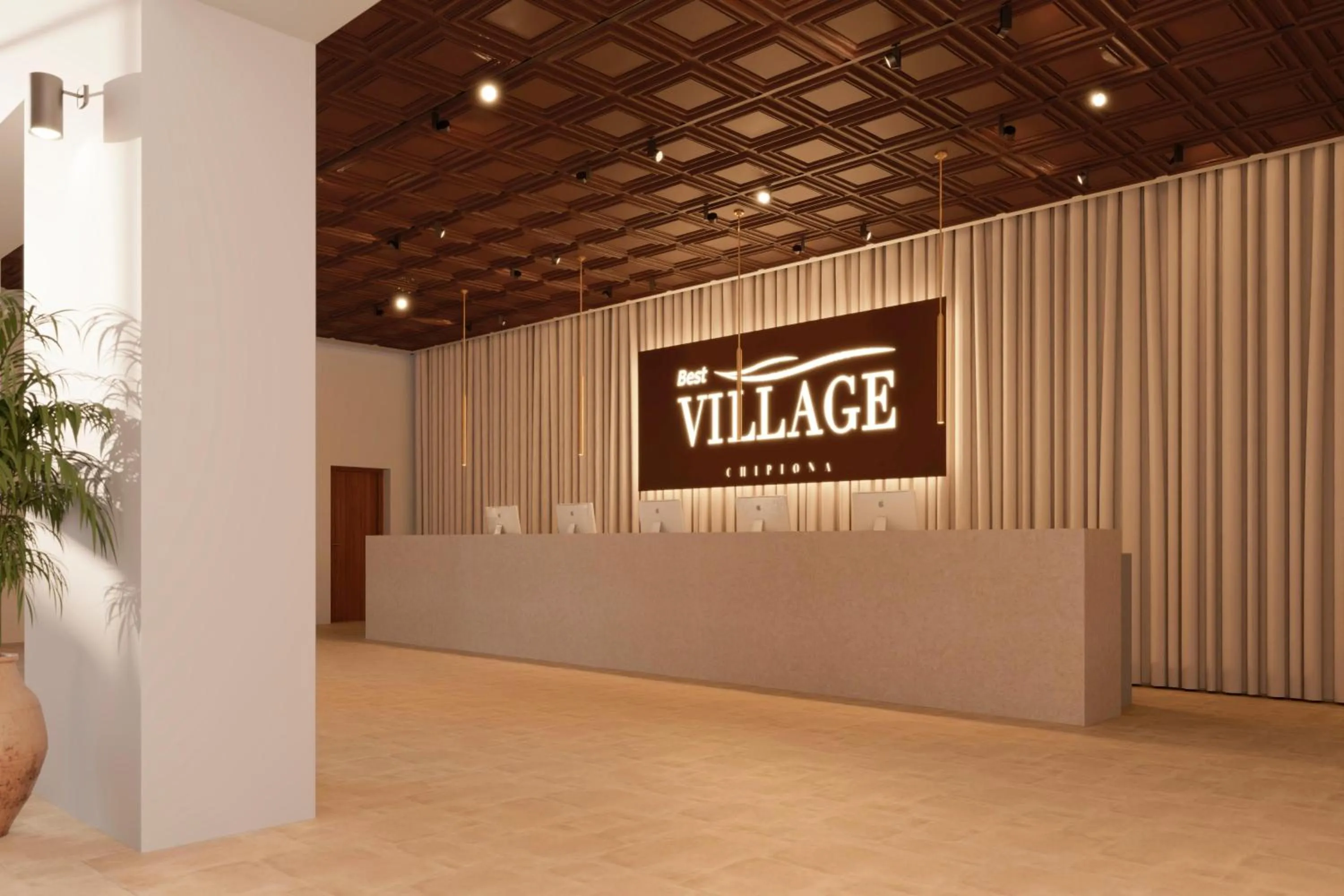 Lobby or reception in Hotel Best Village Chipiona