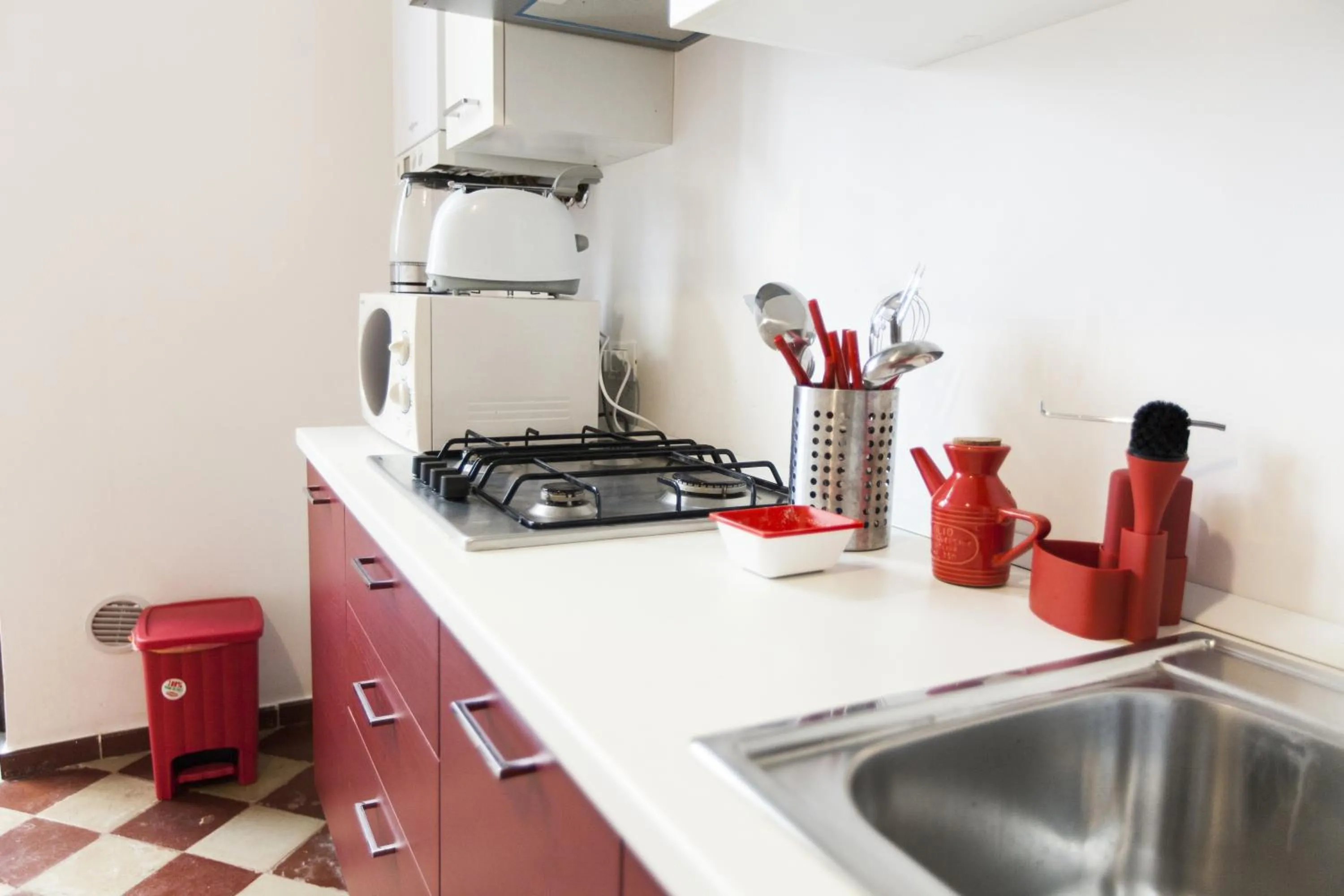 Kitchen or kitchenette in B&B del Massimo