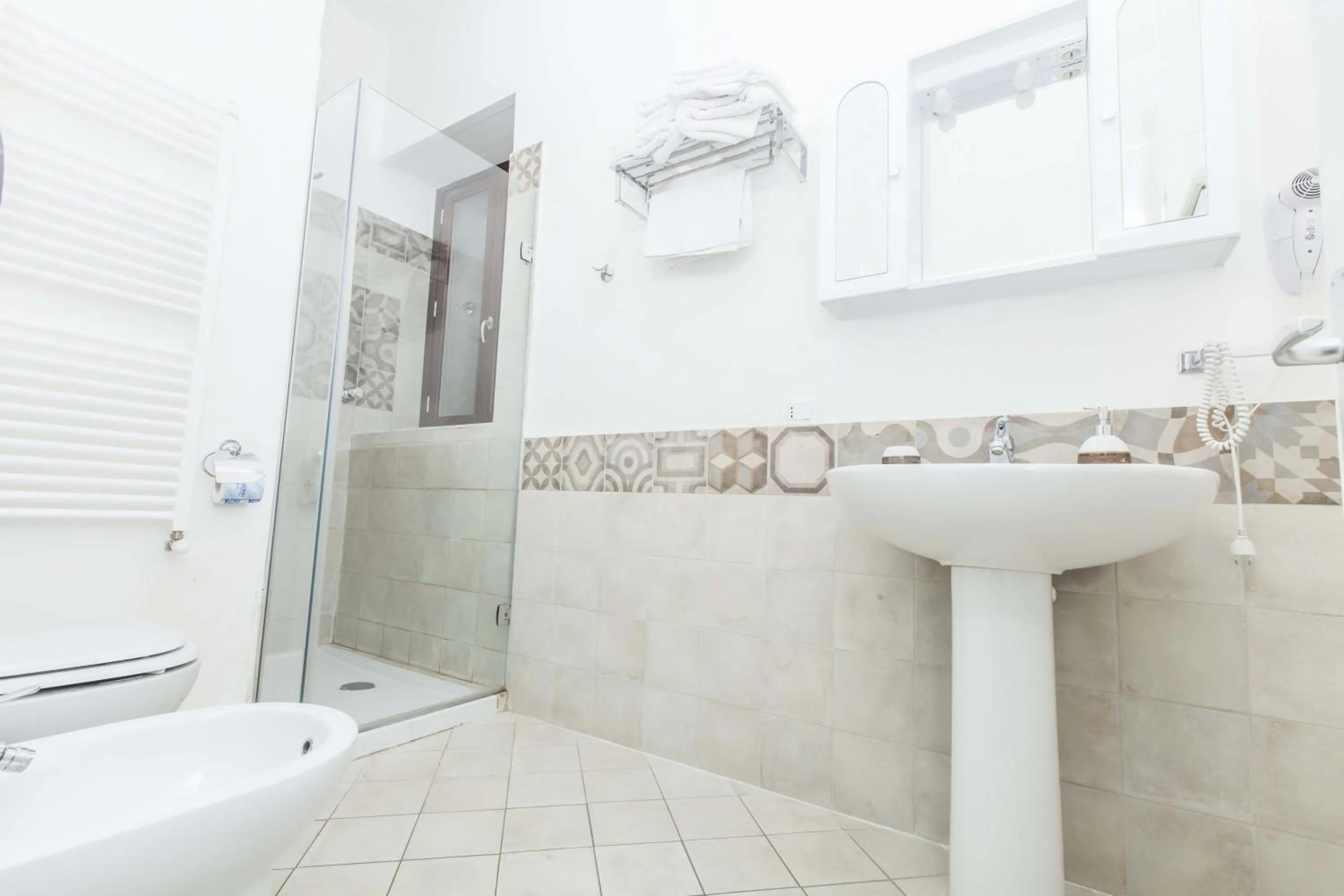 Shower in B&B del Massimo