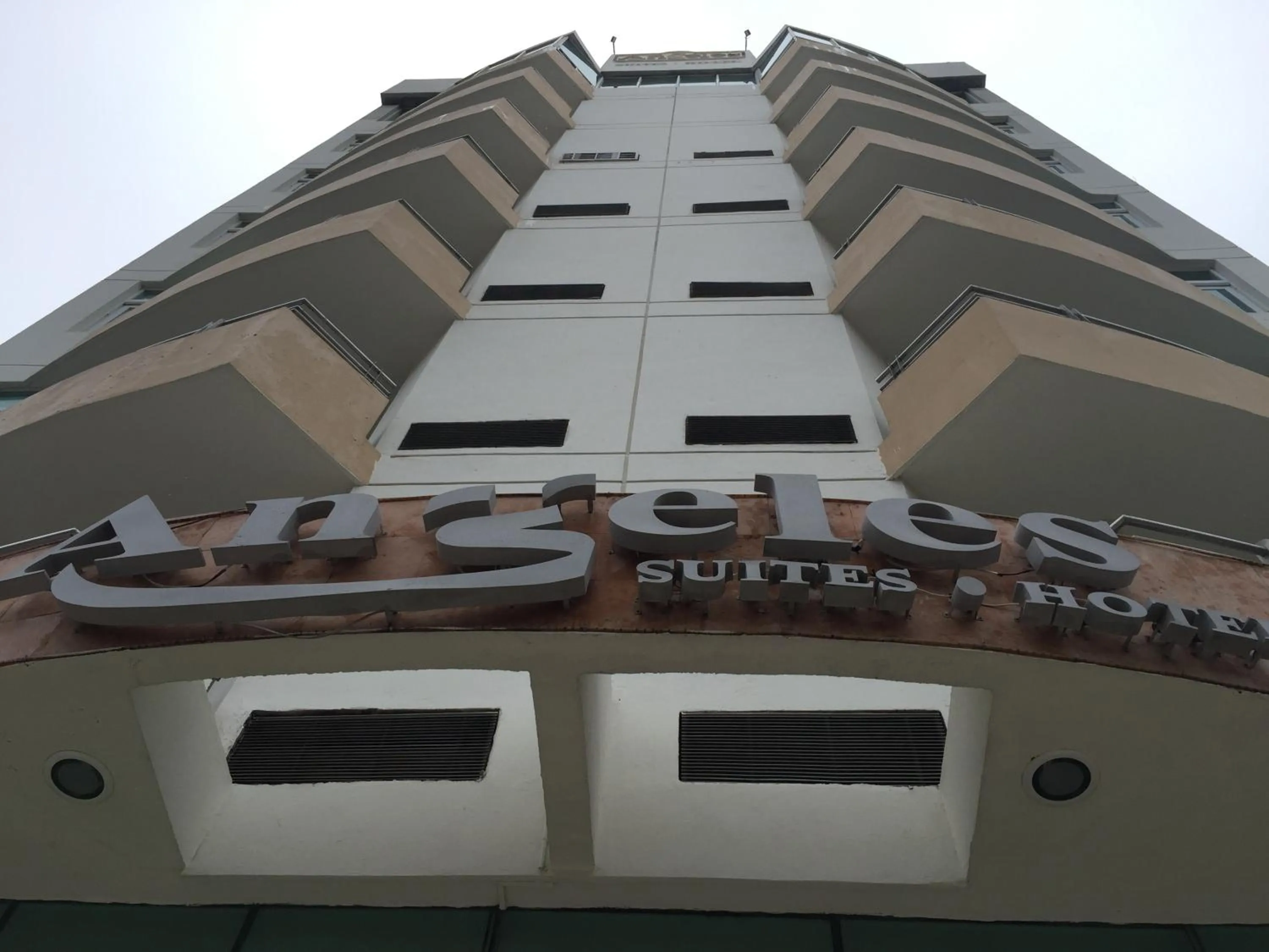Property building in Angeles Suites & Hotel