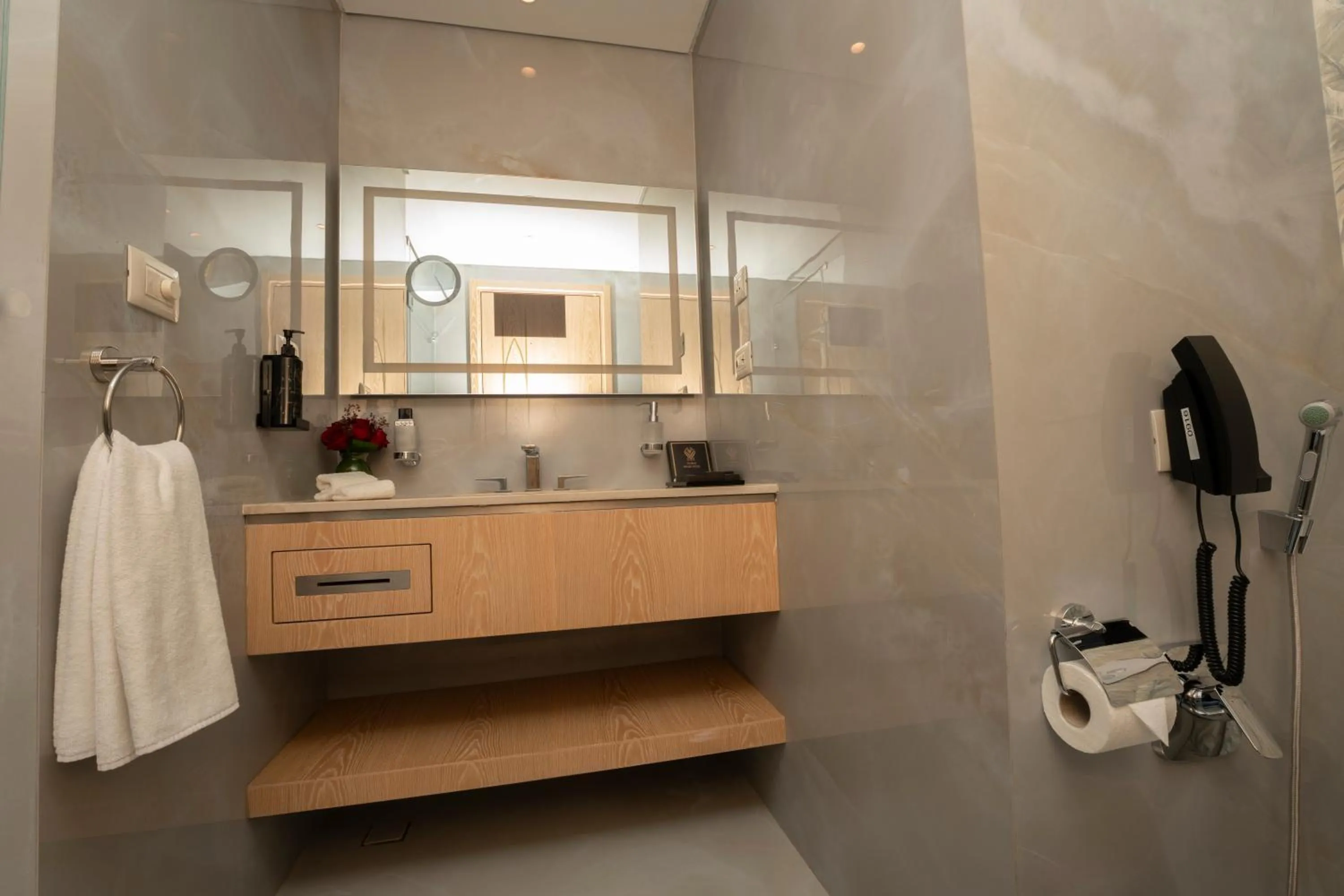 Bathroom in World Heart Hotel