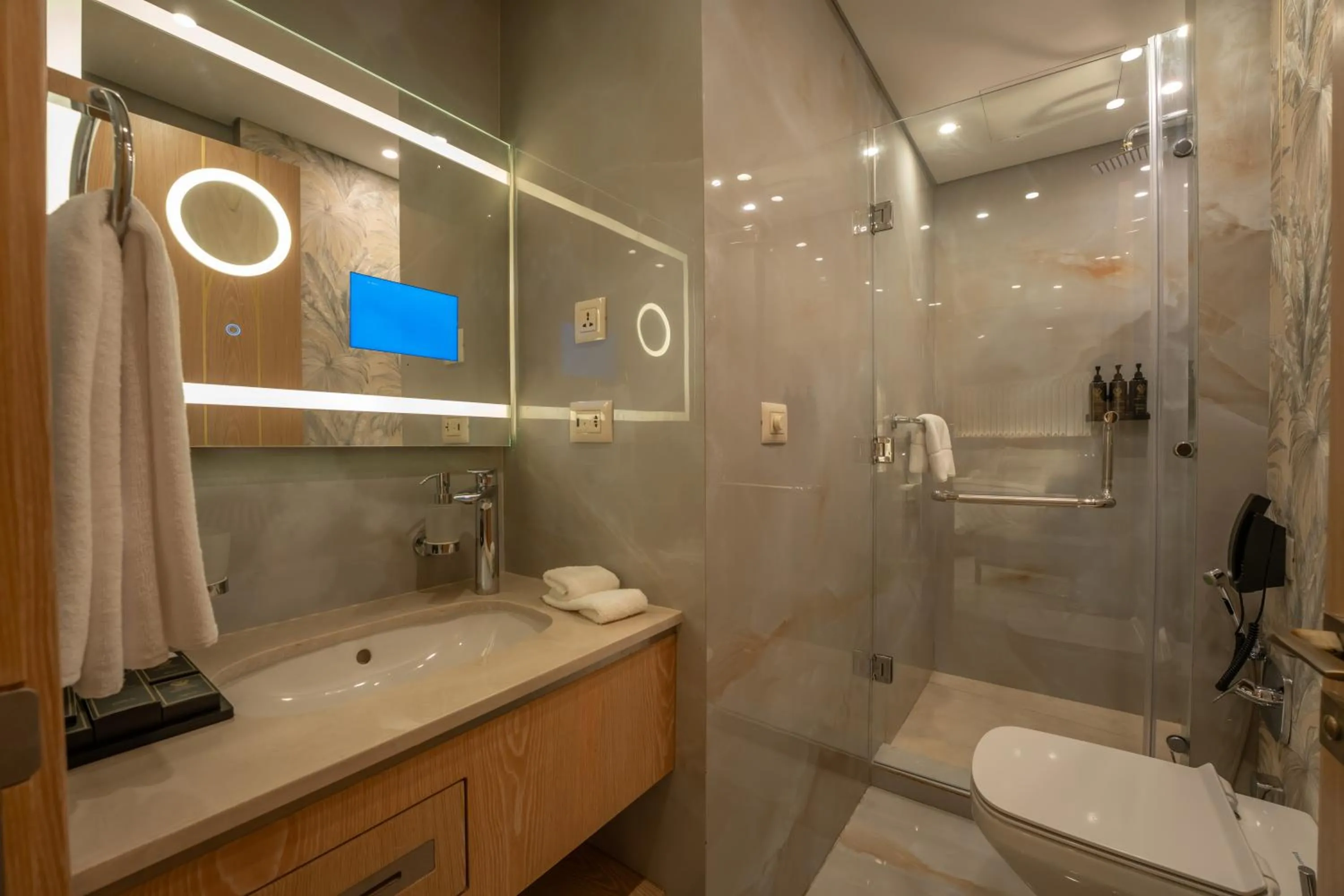 Bathroom in World Heart Hotel