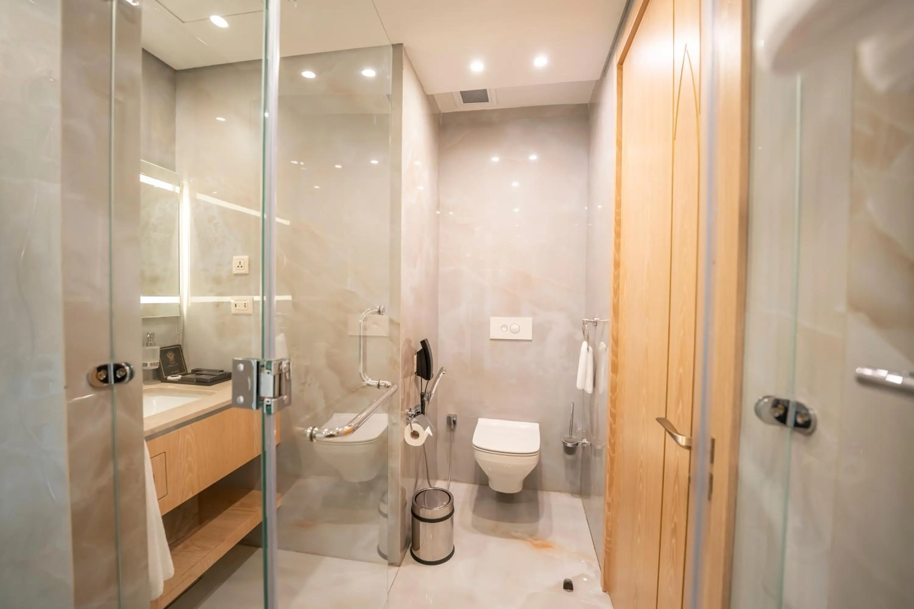 Bathroom in World Heart Hotel