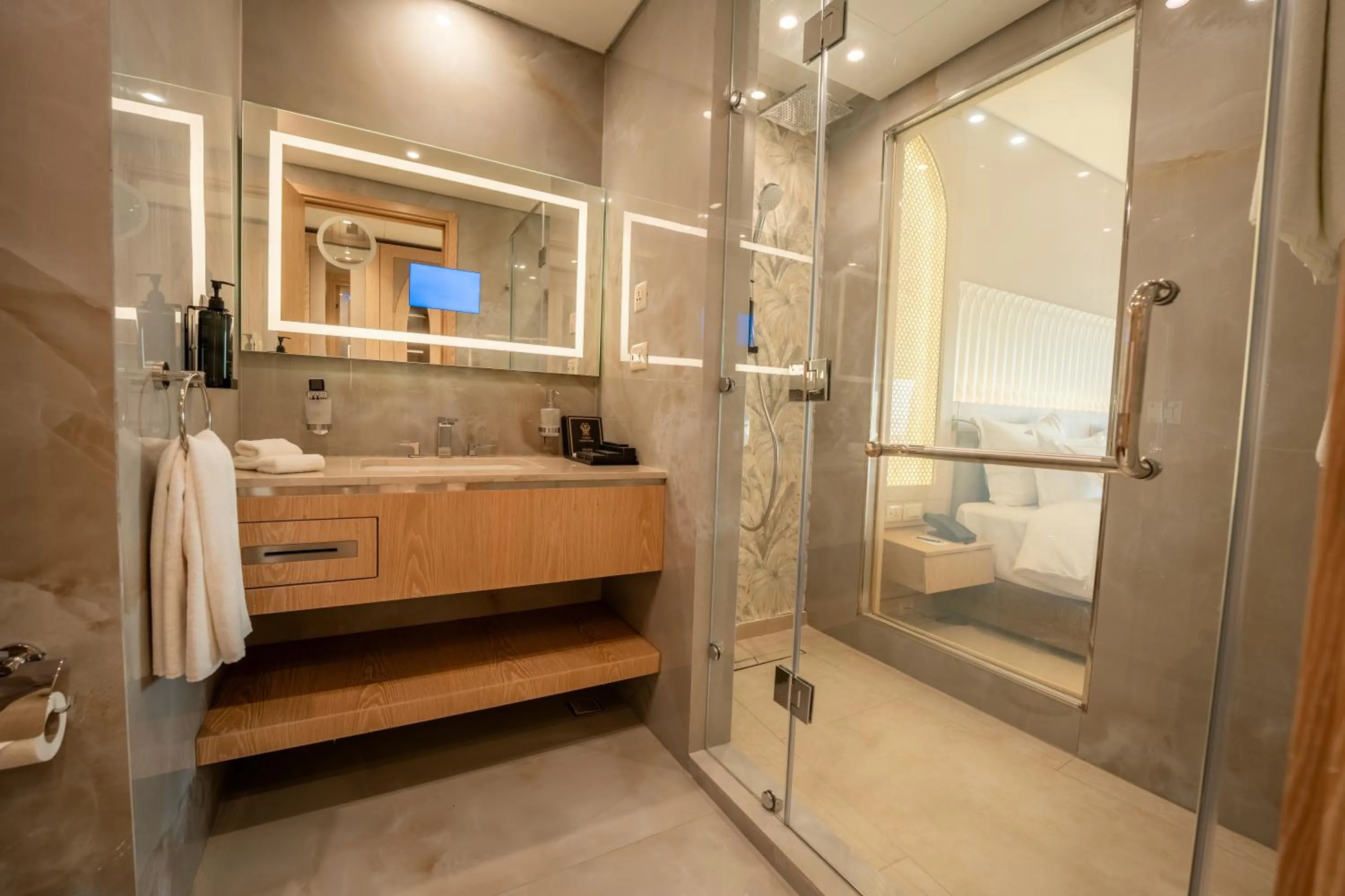 Bathroom in World Heart Hotel